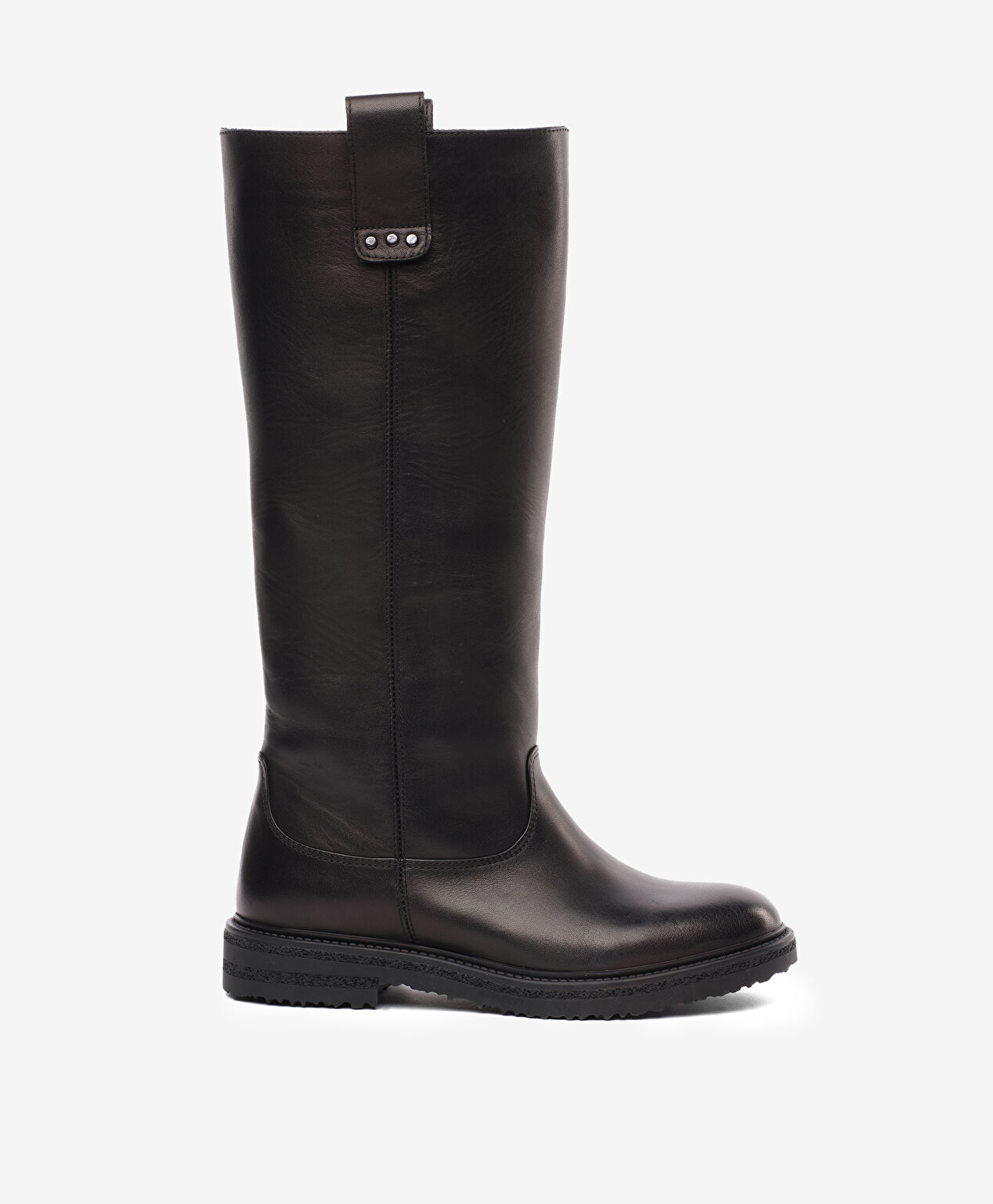 Kadın Siyah Hakiki Deri Çizme - 1