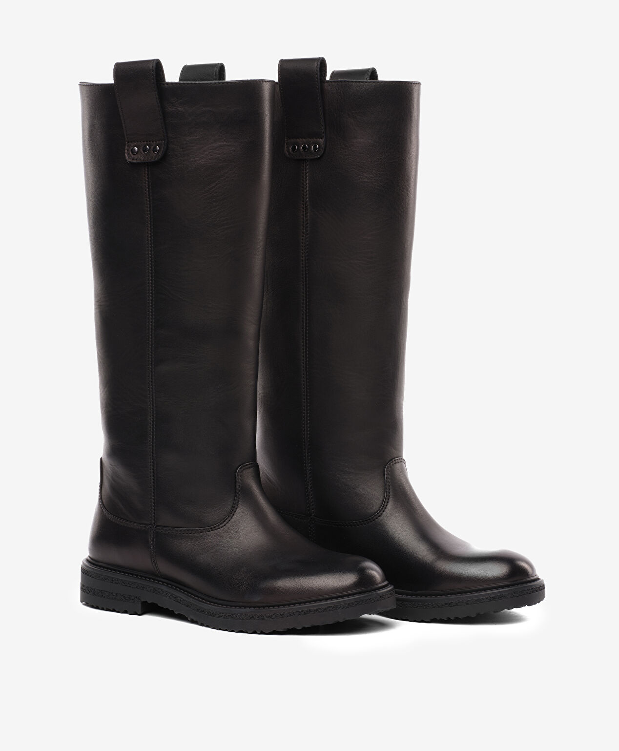 Kadın Siyah Hakiki Deri Çizme - 3