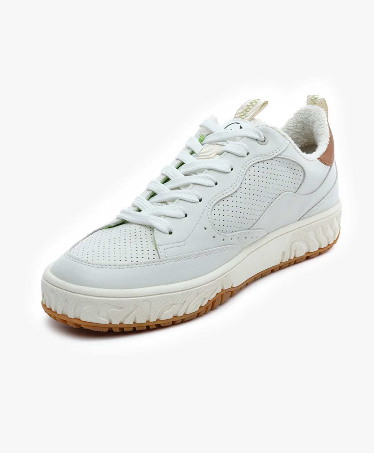 GreyderLab Erkek Kırık Beyaz Sneaker Ayakkabı - 3