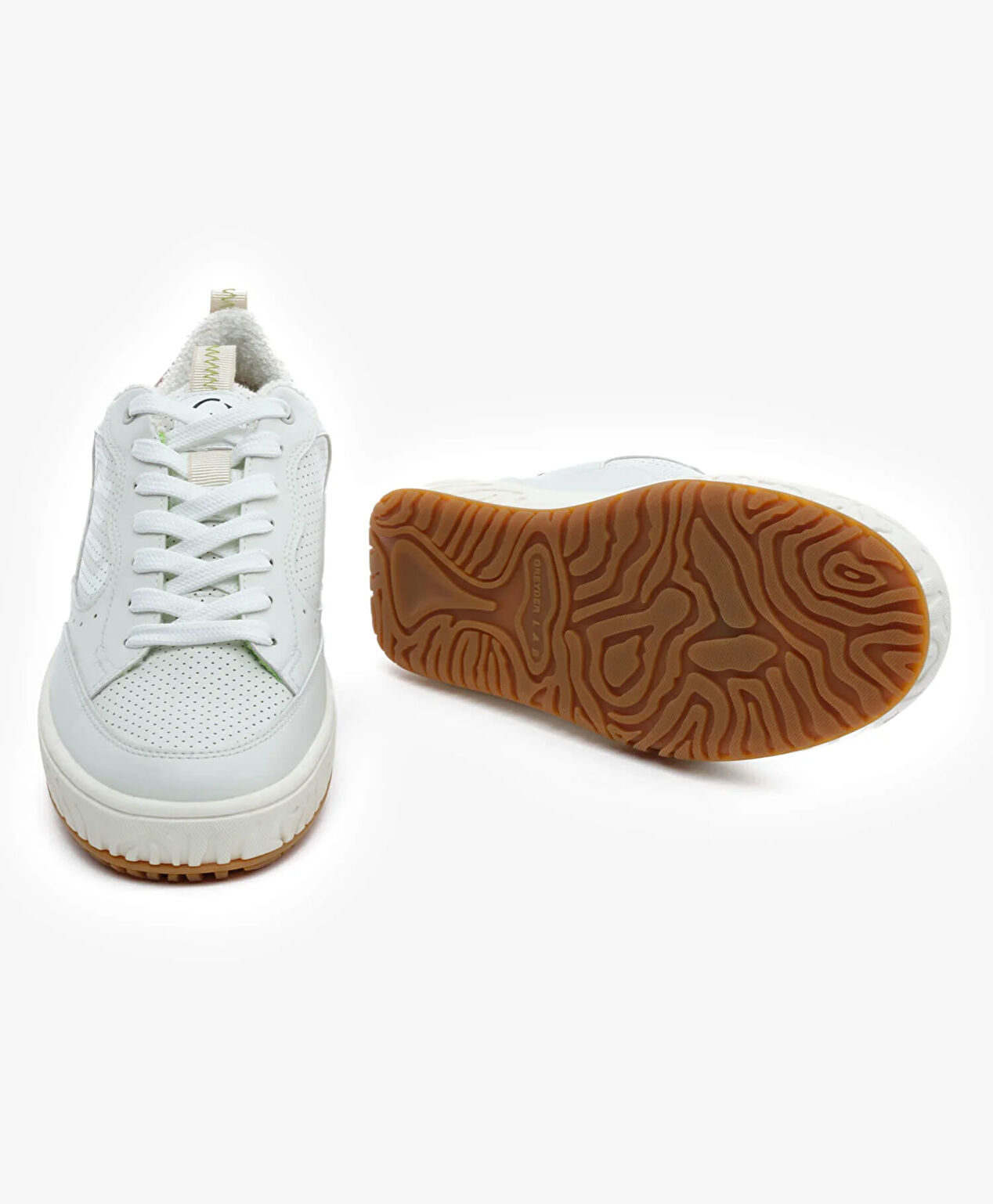 GreyderLab Erkek Kırık Beyaz Sneaker Ayakkabı - 6