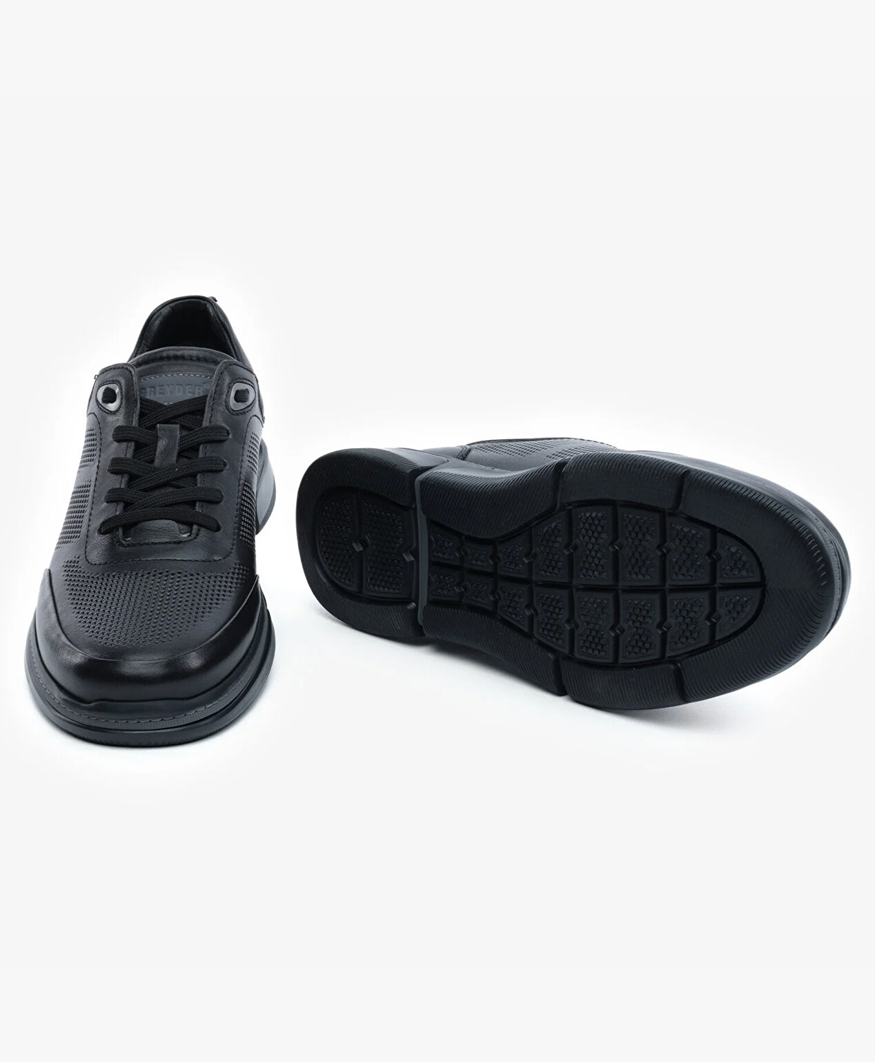 Erkek Siyah Hakiki Deri Comfort Ayakkabı - 6