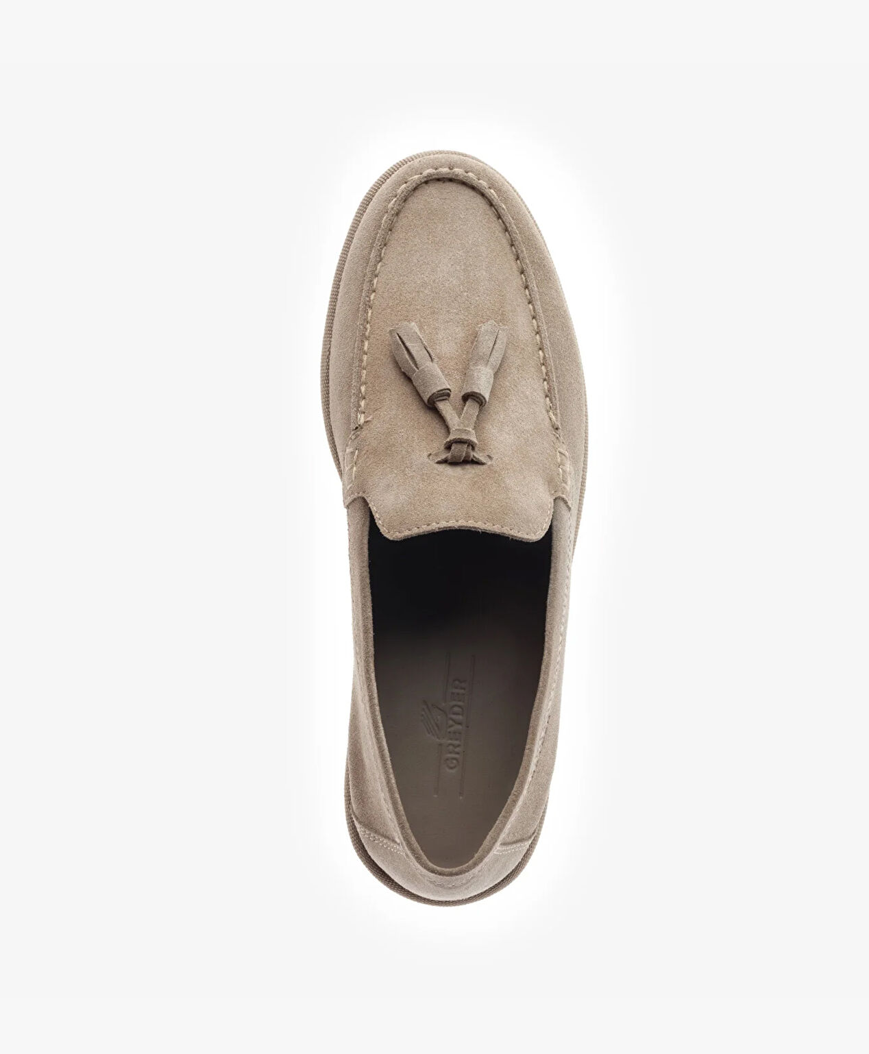 Erkek Vizon Hakiki Deri Loafer Ayakkabı - 4