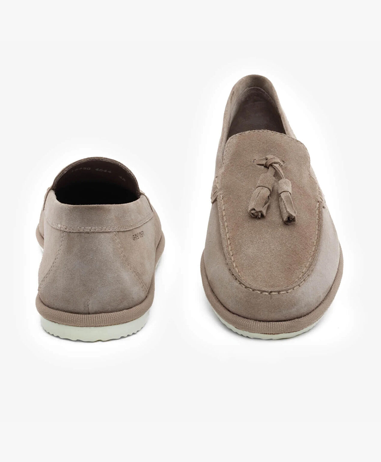 Erkek Vizon Hakiki Deri Loafer Ayakkabı - 7