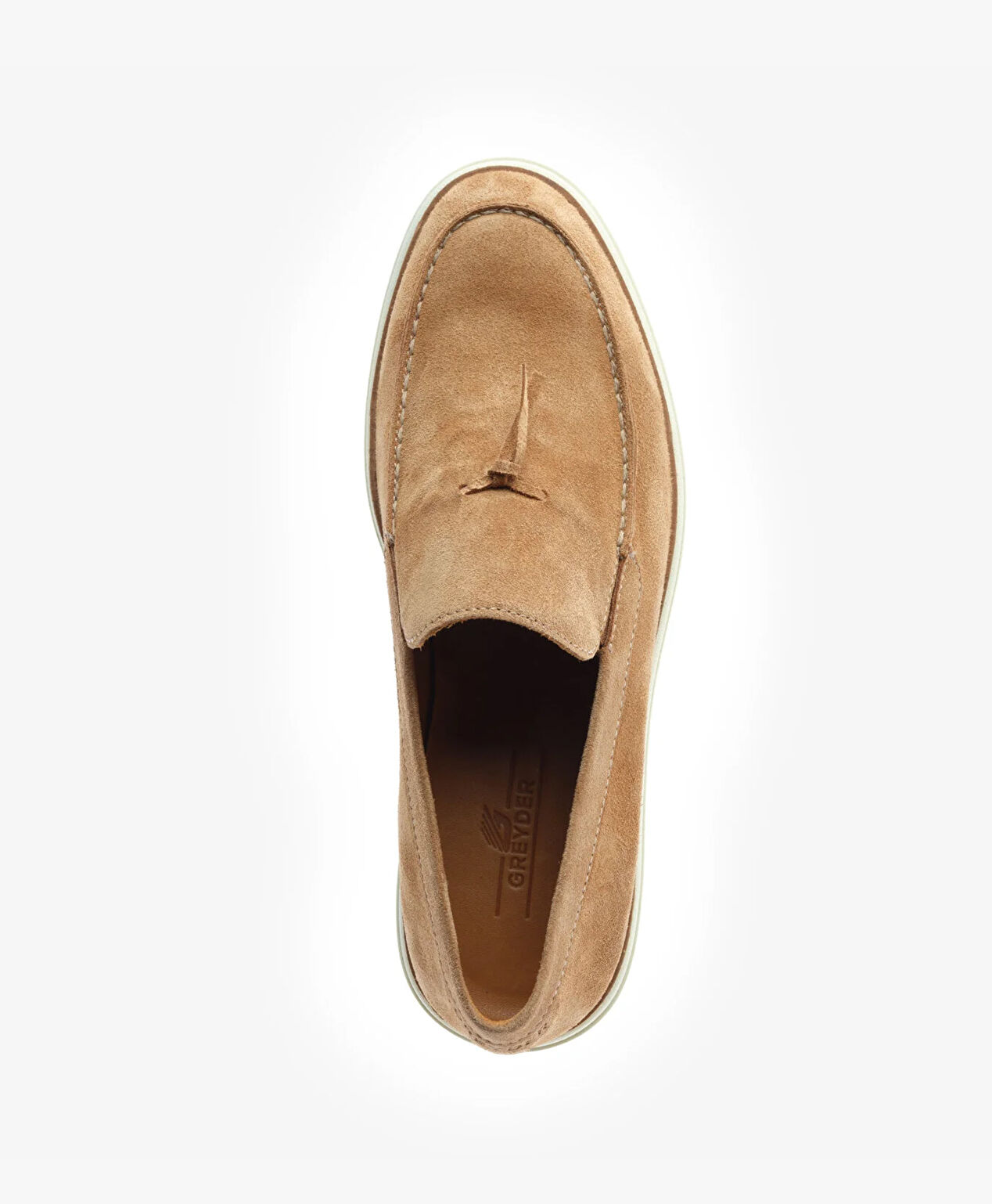 Erkek Tarçın Hakiki Deri Loafer Ayakkabı - 4