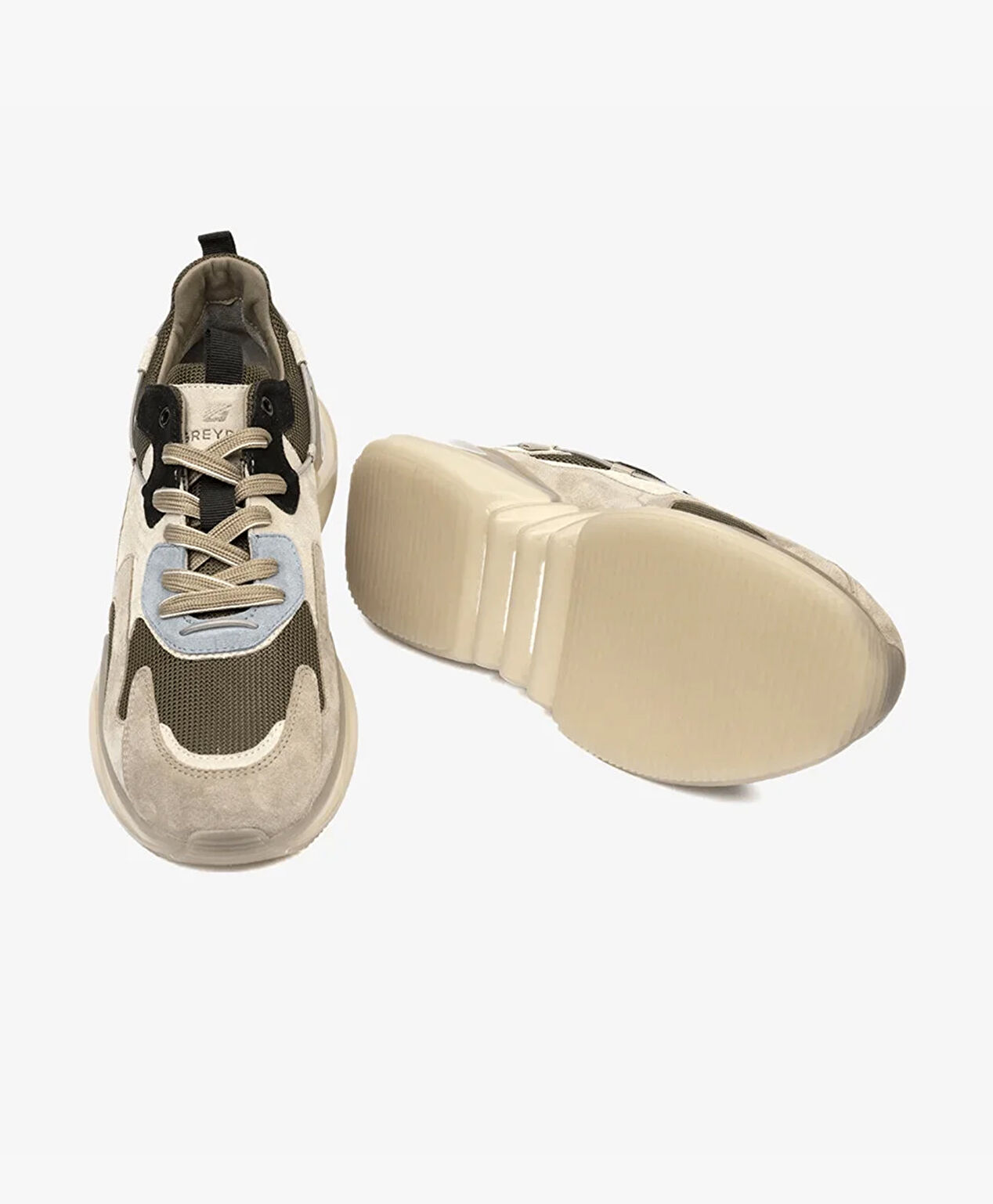 Erkek Koyu Vizon Hakiki Deri Memory Foam Taban Eva Taban Spor Ayakkabı - 8
