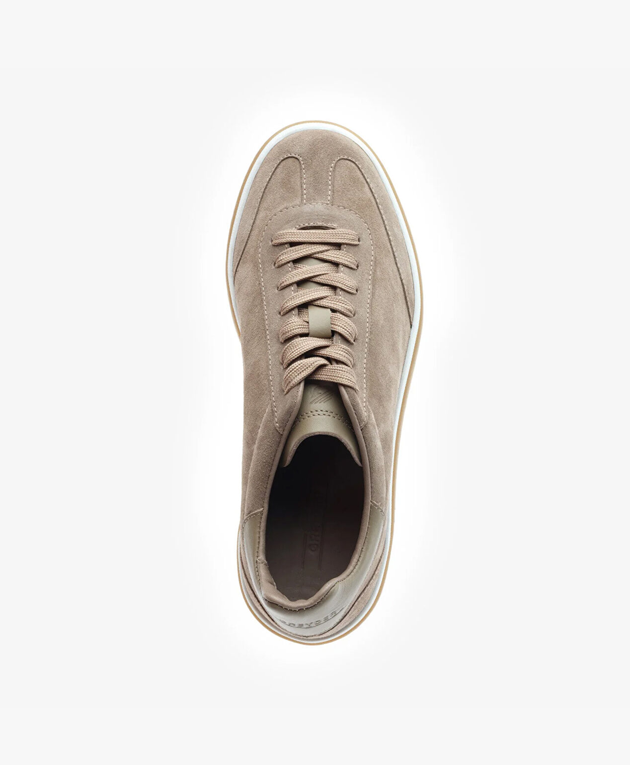 Erkek Vizon Hakiki Deri Sneaker Ayakkabı - 4