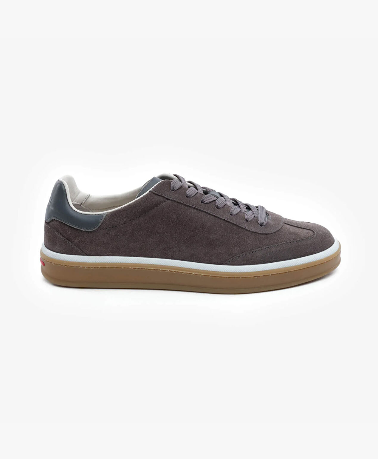 Erkek Kahverengi Hakiki Deri Sneaker Ayakkabı - 1