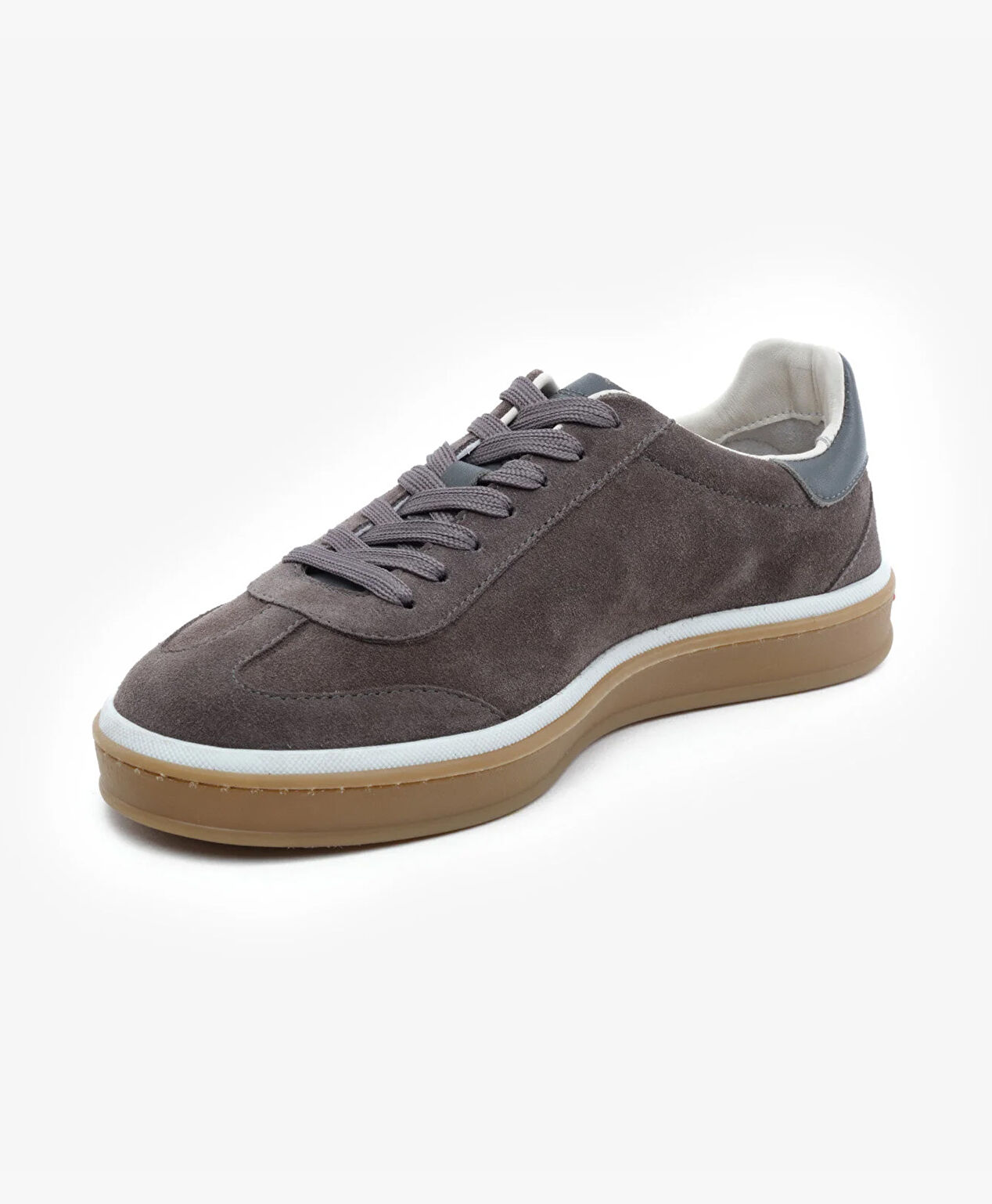 Erkek Kahverengi Hakiki Deri Sneaker Ayakkabı - 3