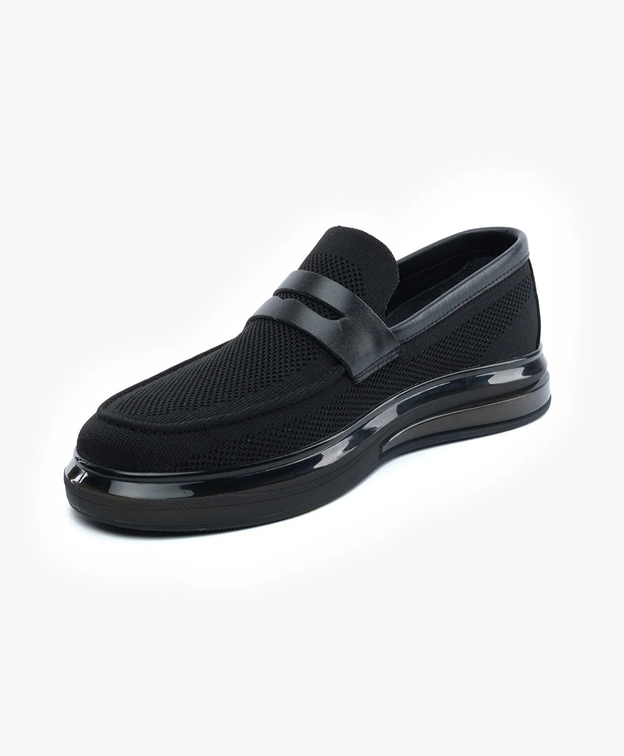Erkek Siyah Hakiki Deri Loafer Ayakkabı - 3