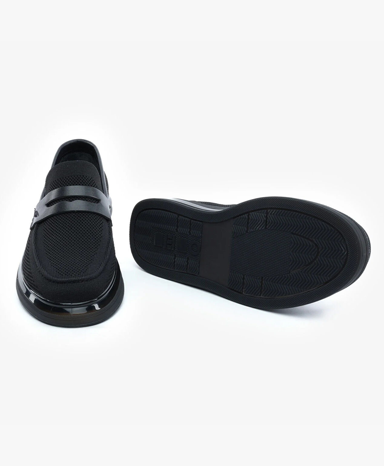 Erkek Siyah Hakiki Deri Loafer Ayakkabı - 6