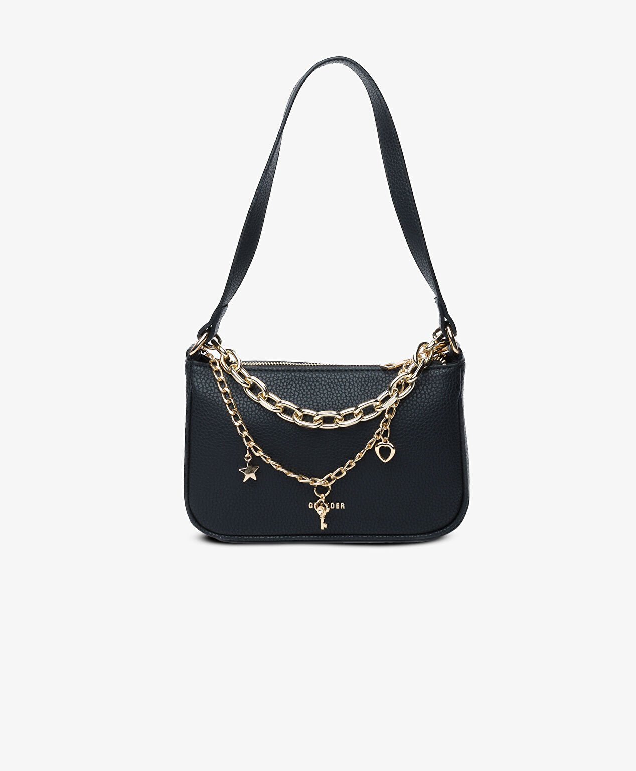 Kadın Siyah Omuz Çantası - 1