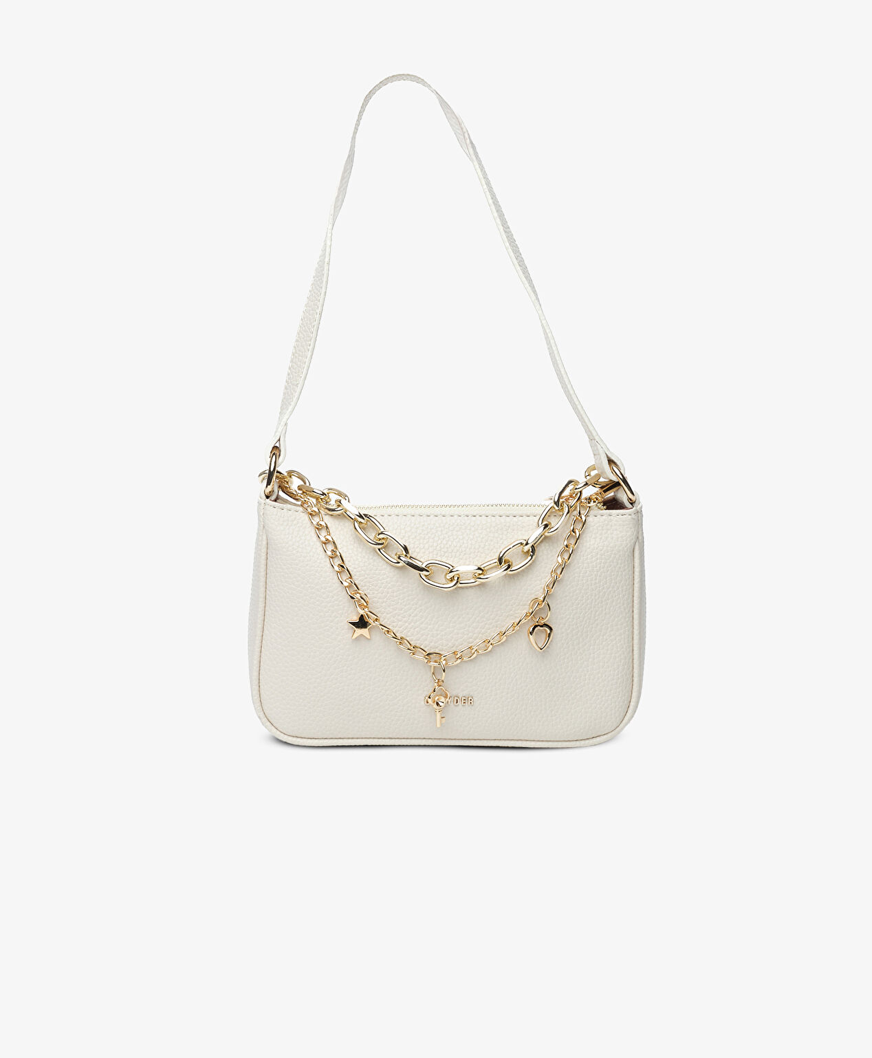 Kadın Ekru Omuz Çantası - 1