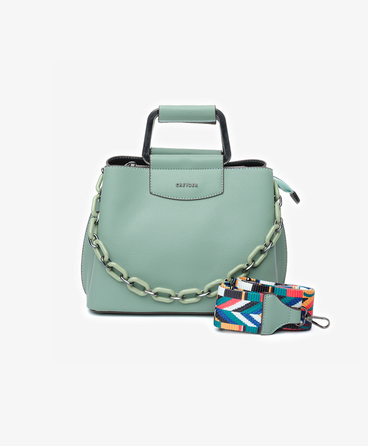 Kadın Mint Kol Çantası - 1
