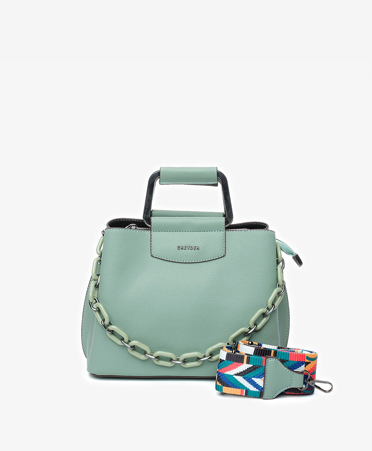 Kadın Mint Kol Çantası - 1