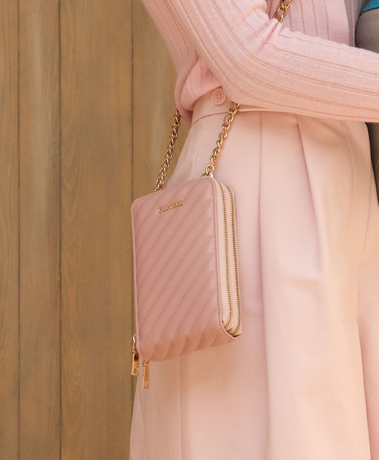 Kadın Pudra Omuz Çantası - 6