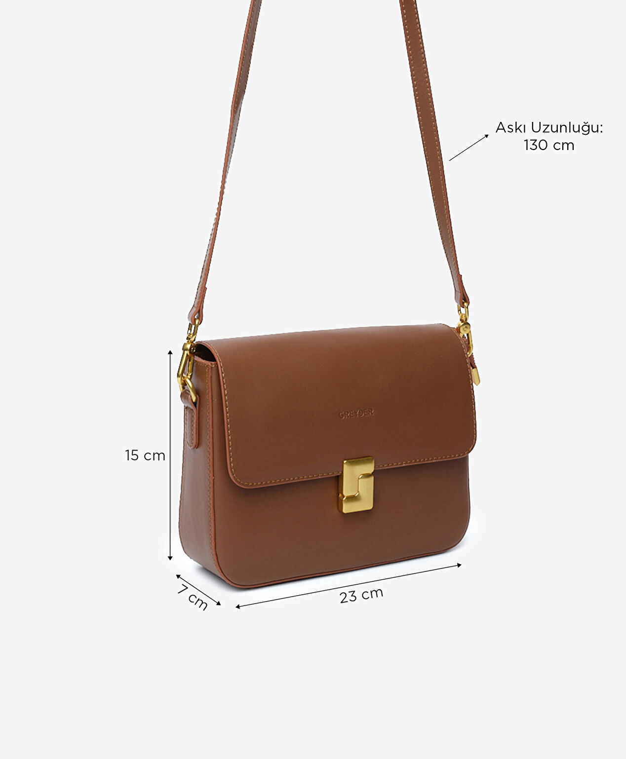 Kadın Taba Omuz Çantası - 7