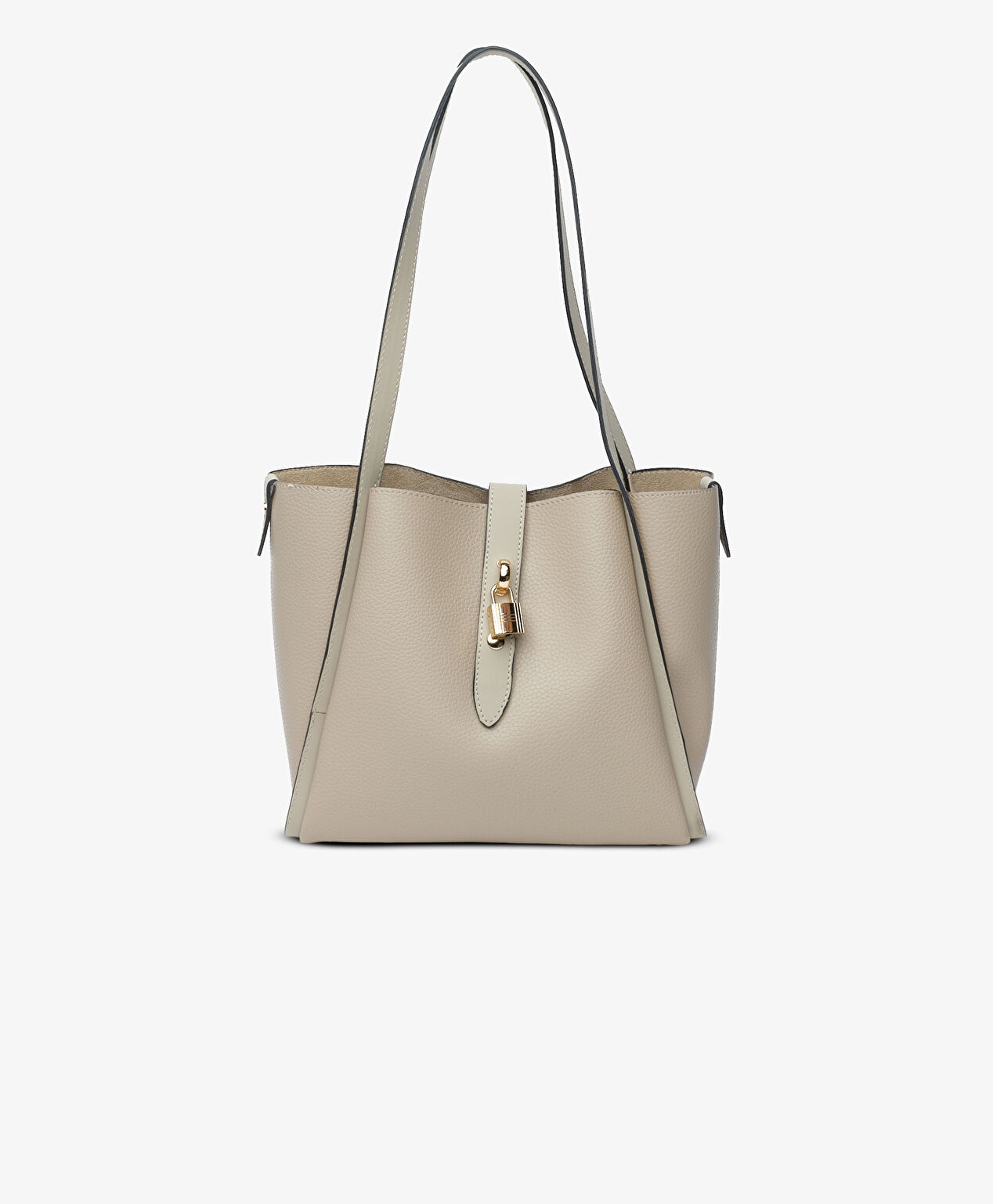 Kadın Koyu Bej Kol Çantası - 1