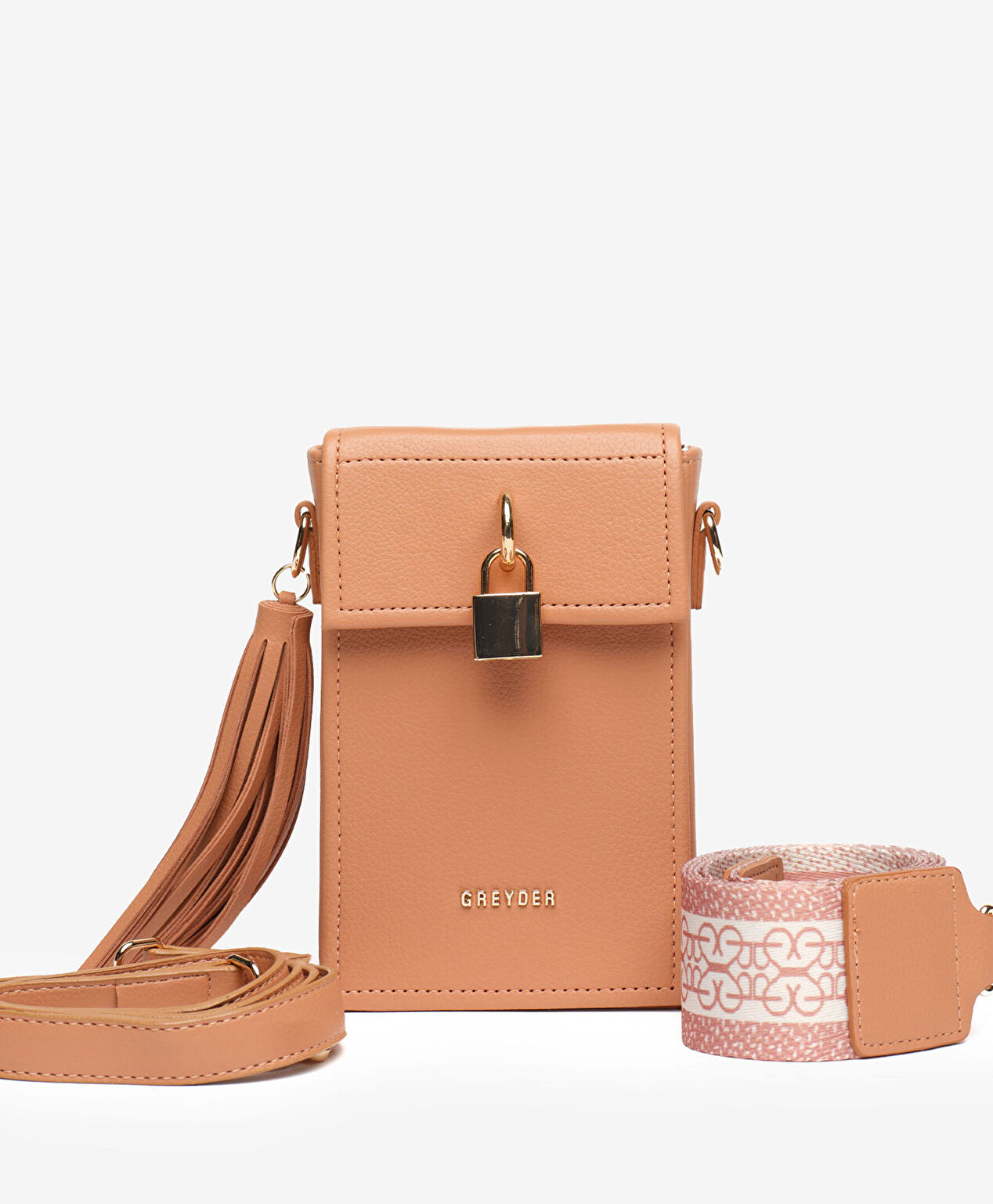 Kadın Deve Tüyü Çapraz Çanta - 1