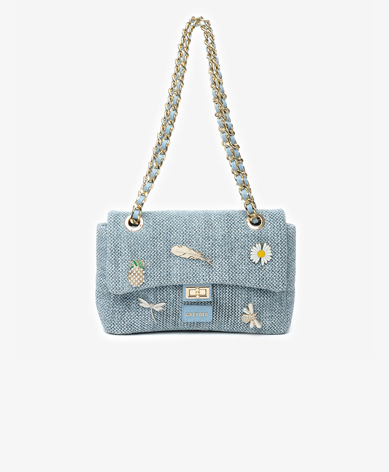 Kadın Mavi Omuz Çantası - 1