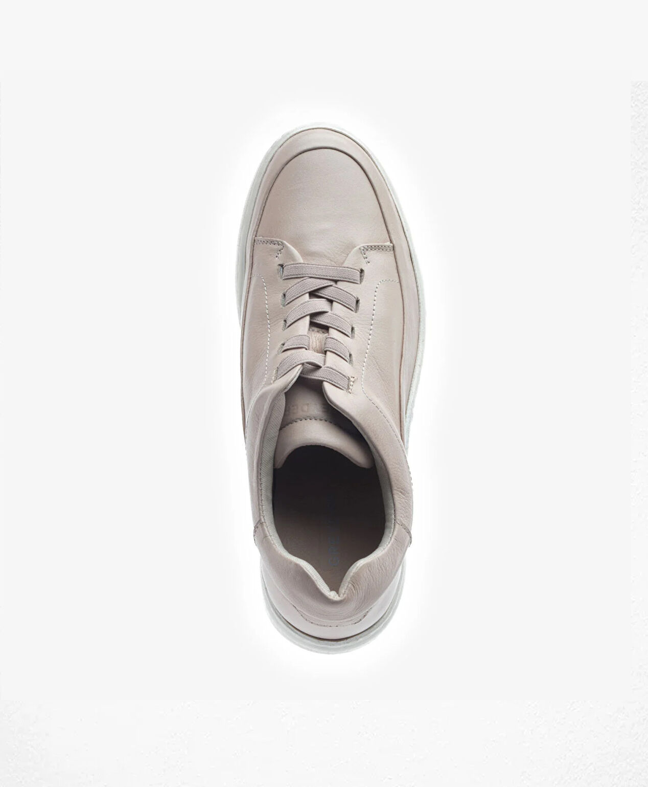 Kadın Vizon Hakiki Deri Sneaker Ayakkabı - 4