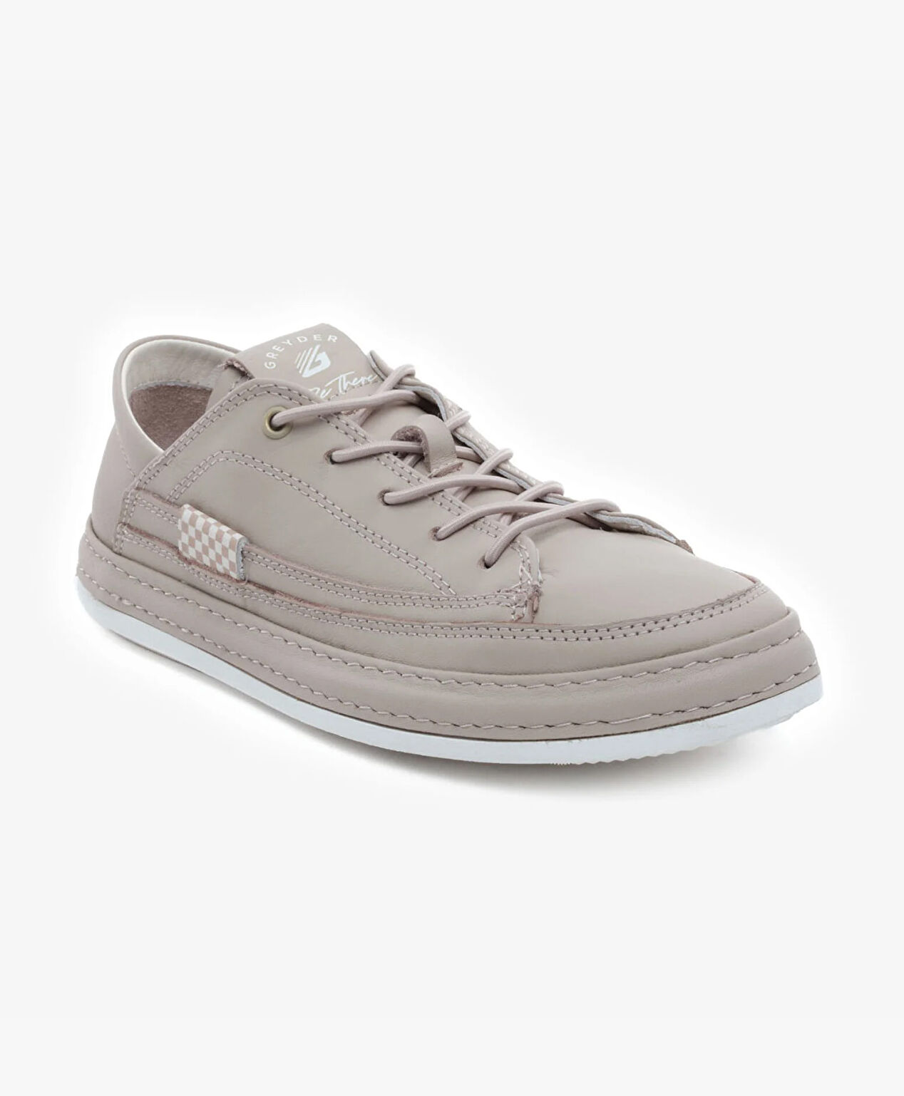 Kadın Vizon Hakiki Deri Sneaker Ayakkabı - 2
