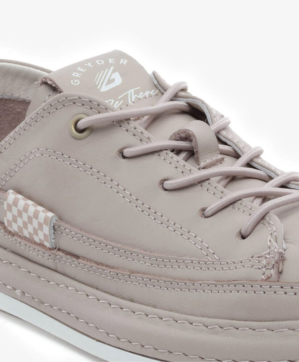 Kadın Vizon Hakiki Deri Sneaker Ayakkabı - 5