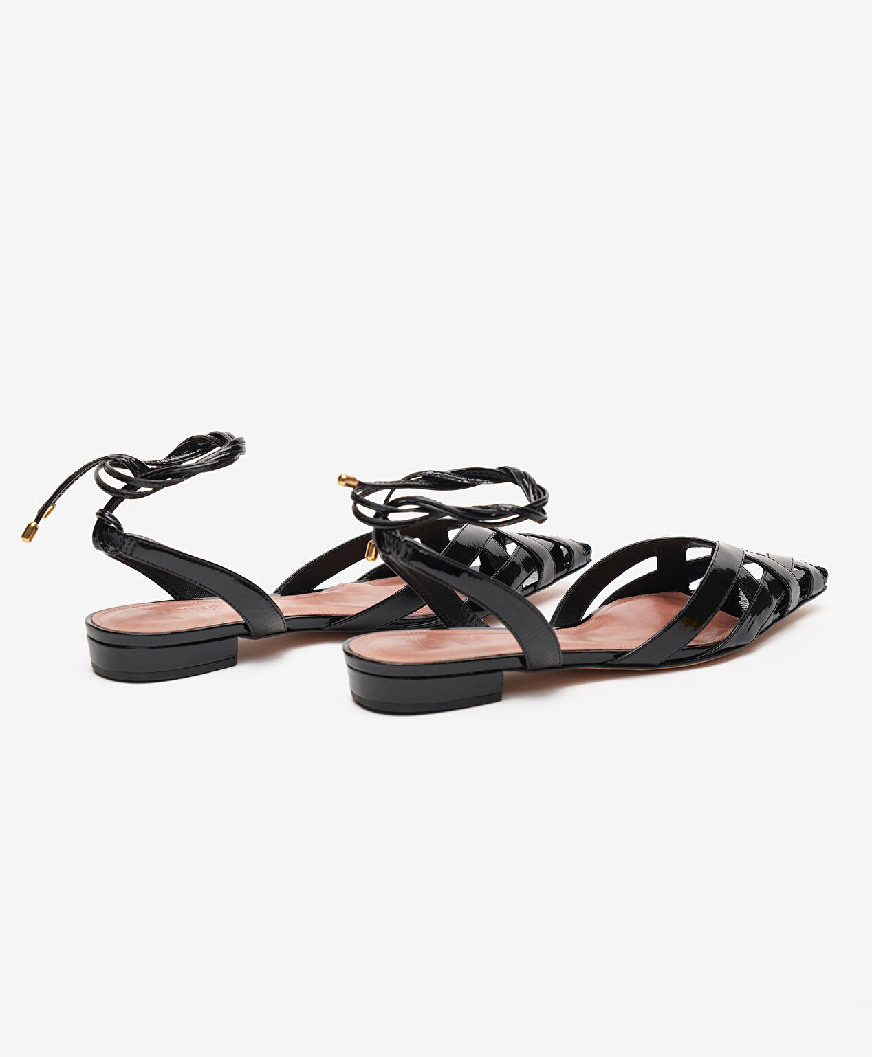 Kadın Siyah Hakiki Deri Sandalet - 4