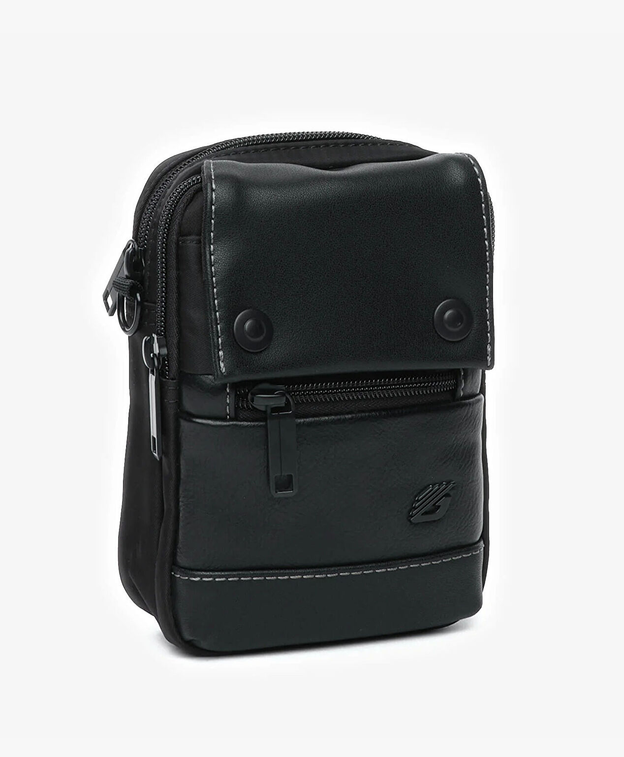 Erkek Siyah Çapraz Çanta - 2