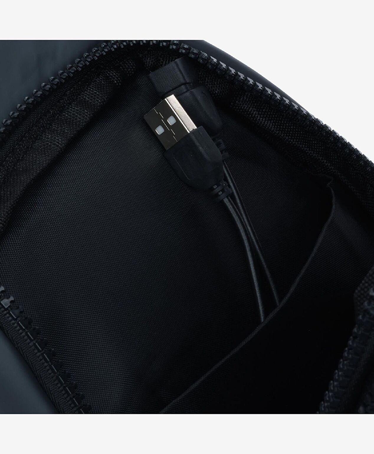 Erkek Antrasit Çapraz Çanta - 5