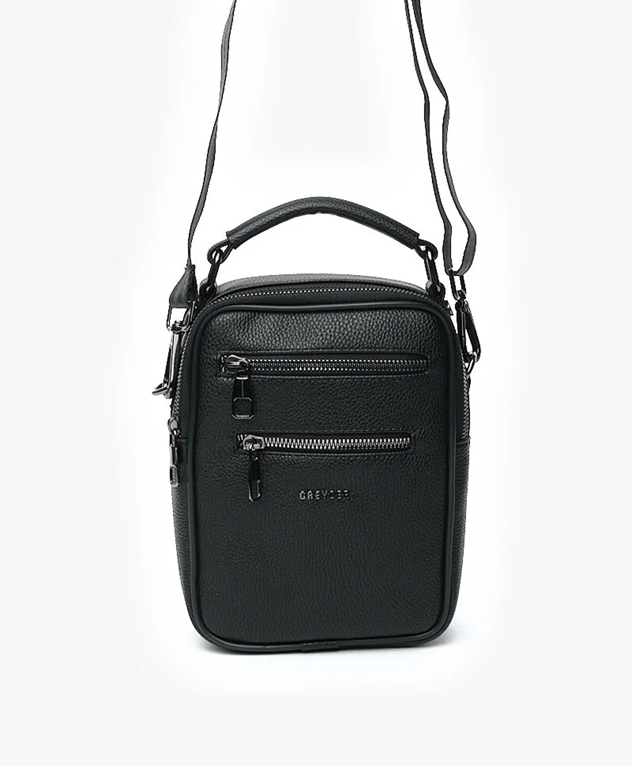 Erkek Siyah Çapraz Çanta - 5