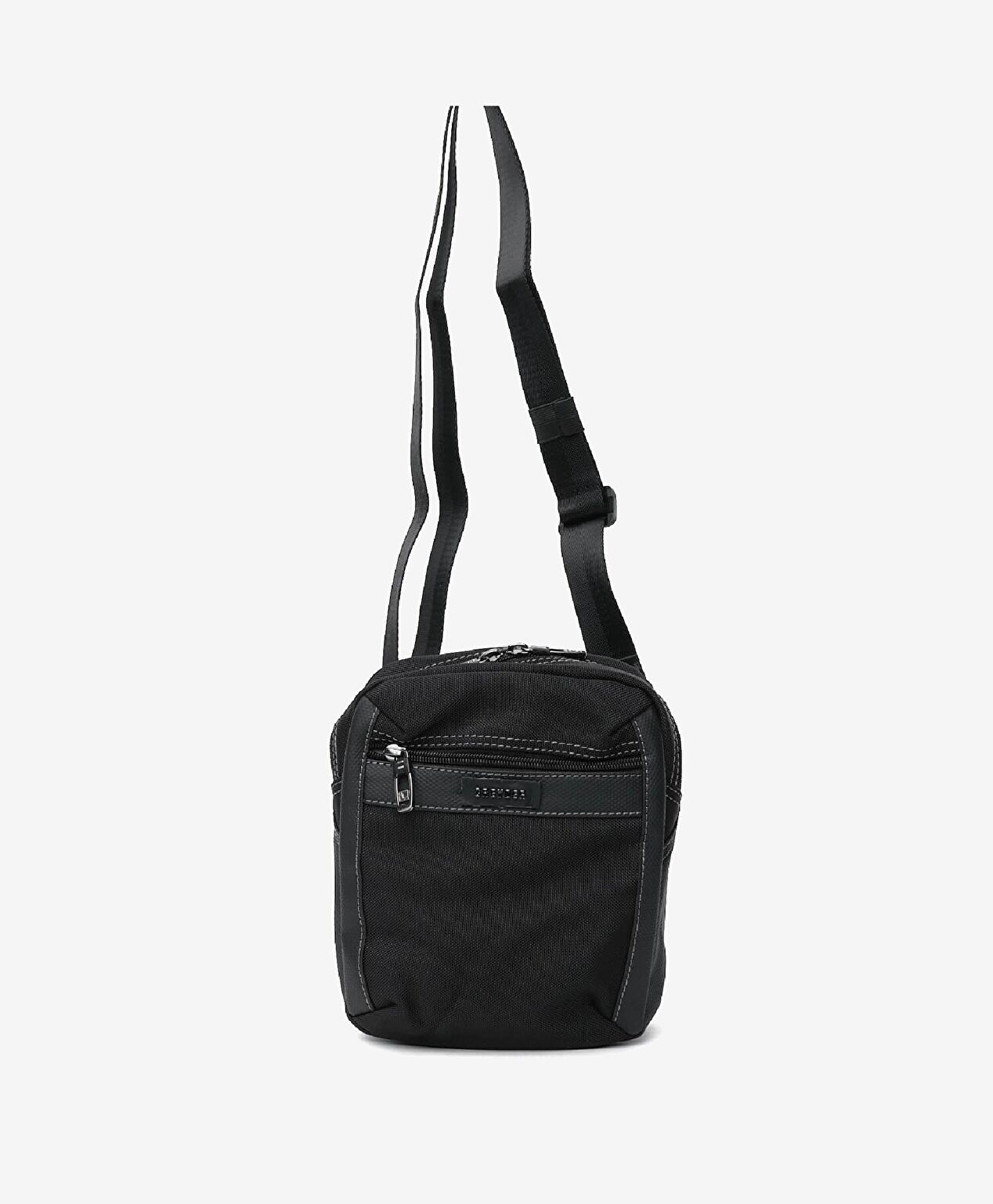 Erkek Siyah Çapraz Çanta - 5