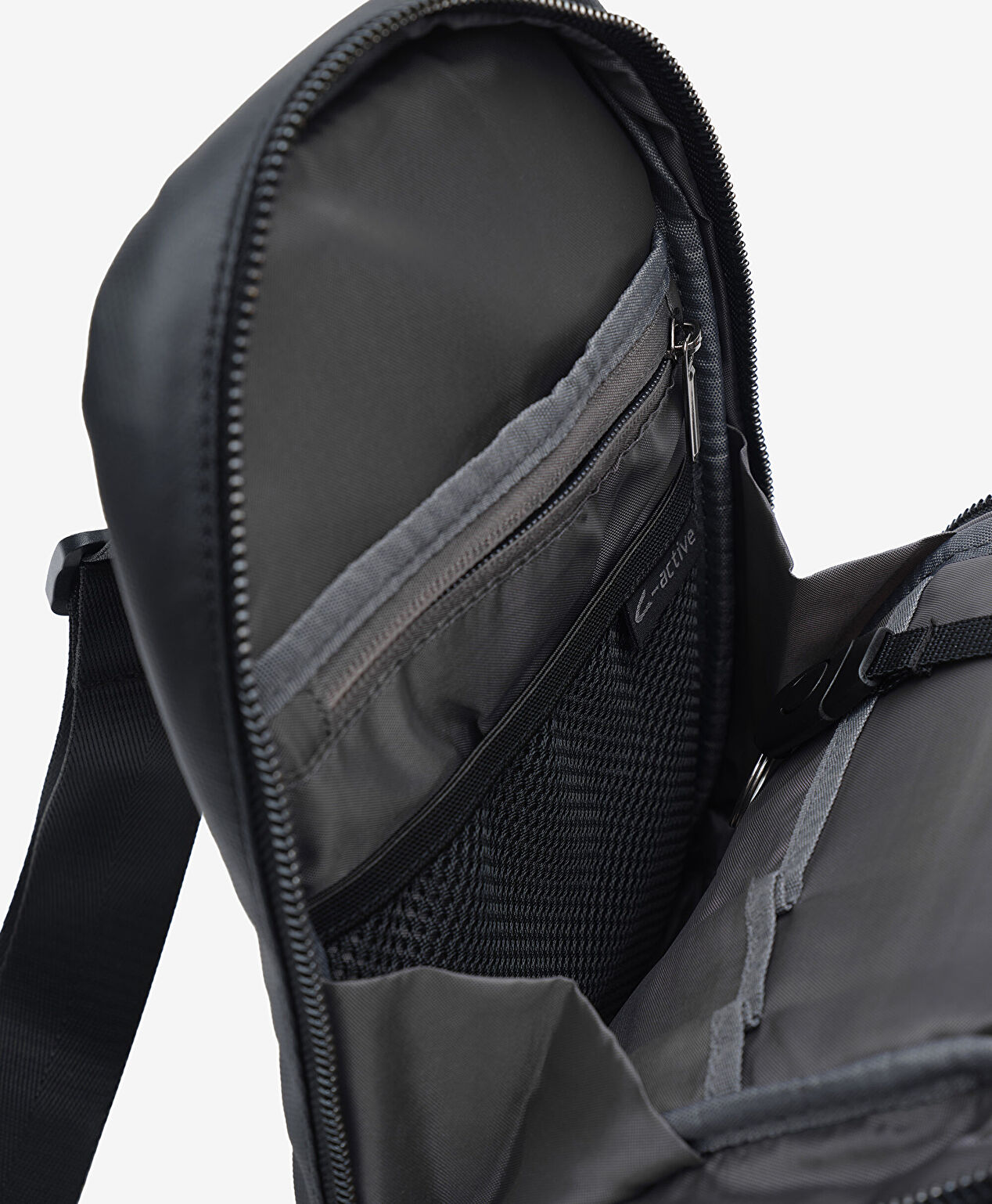 Erkek Siyah Çapraz Çanta - 4