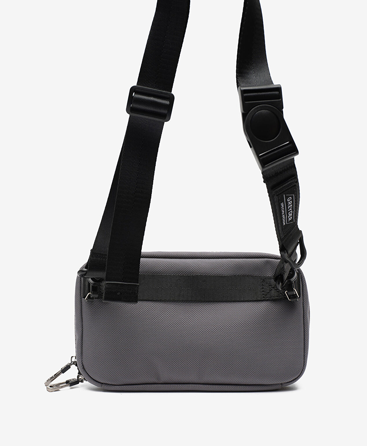 Erkek Gri Çapraz Çanta - 4
