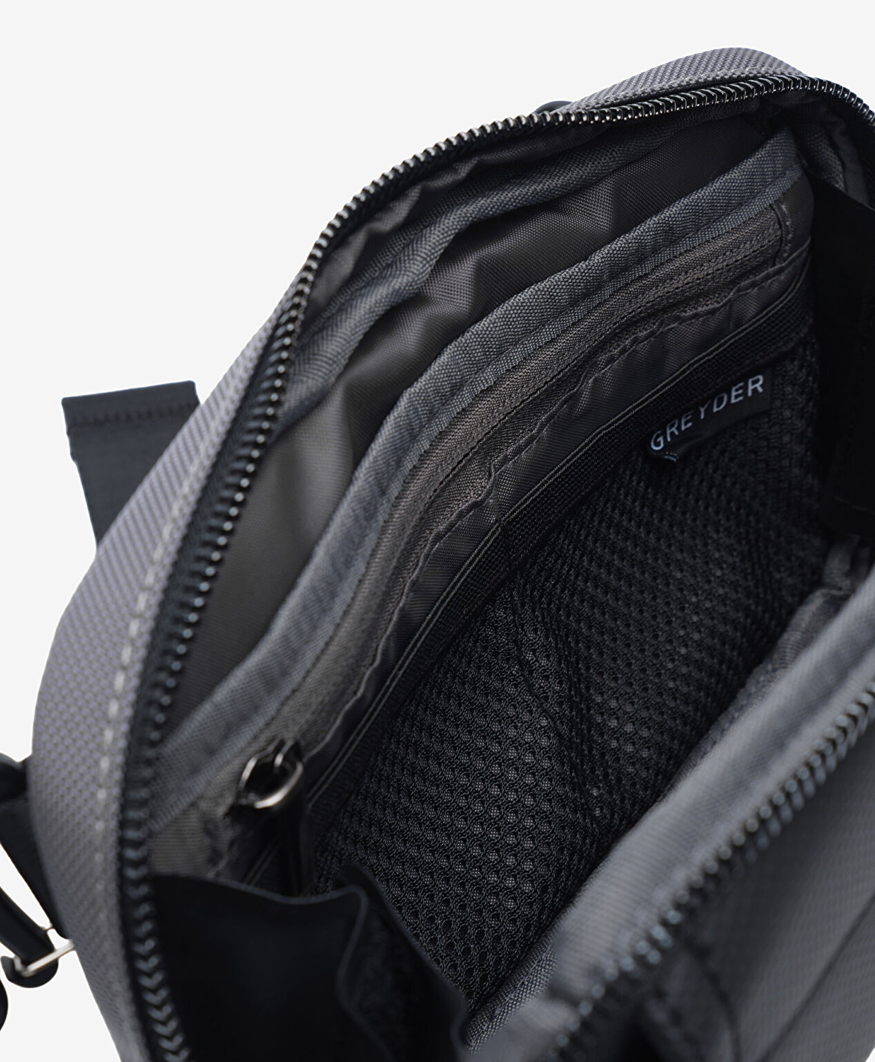 Erkek Gri Çapraz Çanta - 5