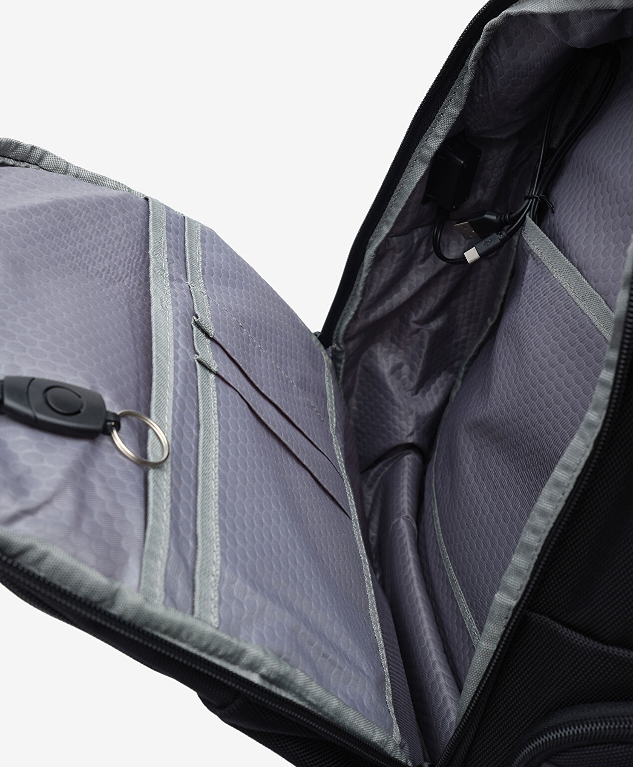 Erkek Siyah Sırt Çantası - 4