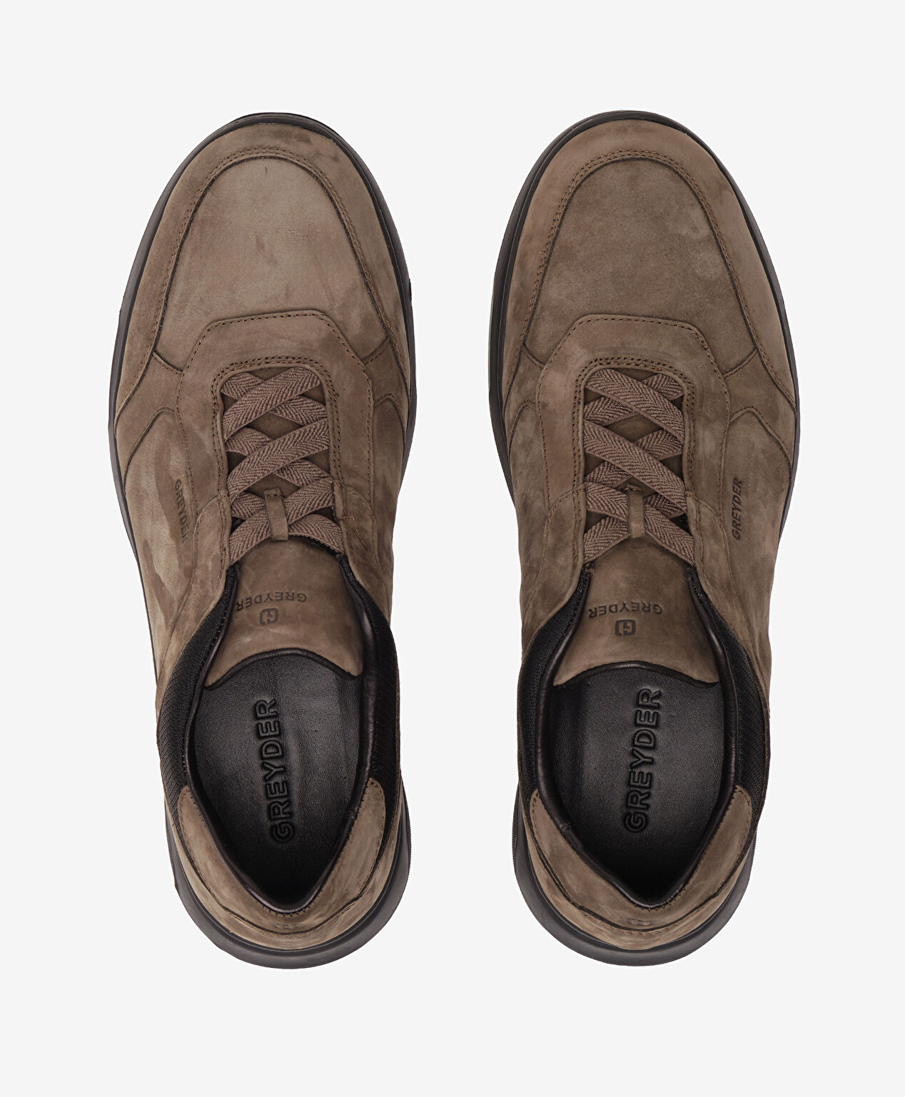 Erkek Duman Nubuk Hakiki Deri Comfort Ayakkabı - 5