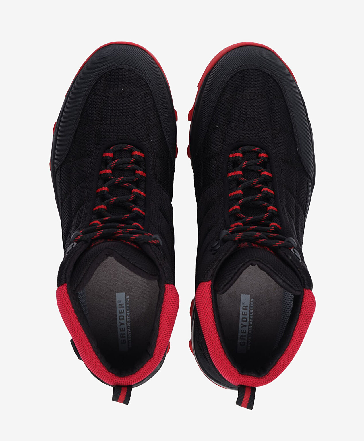 Erkek Siyah Kırmızı Su Geçirmez Outdoor Bot - 5