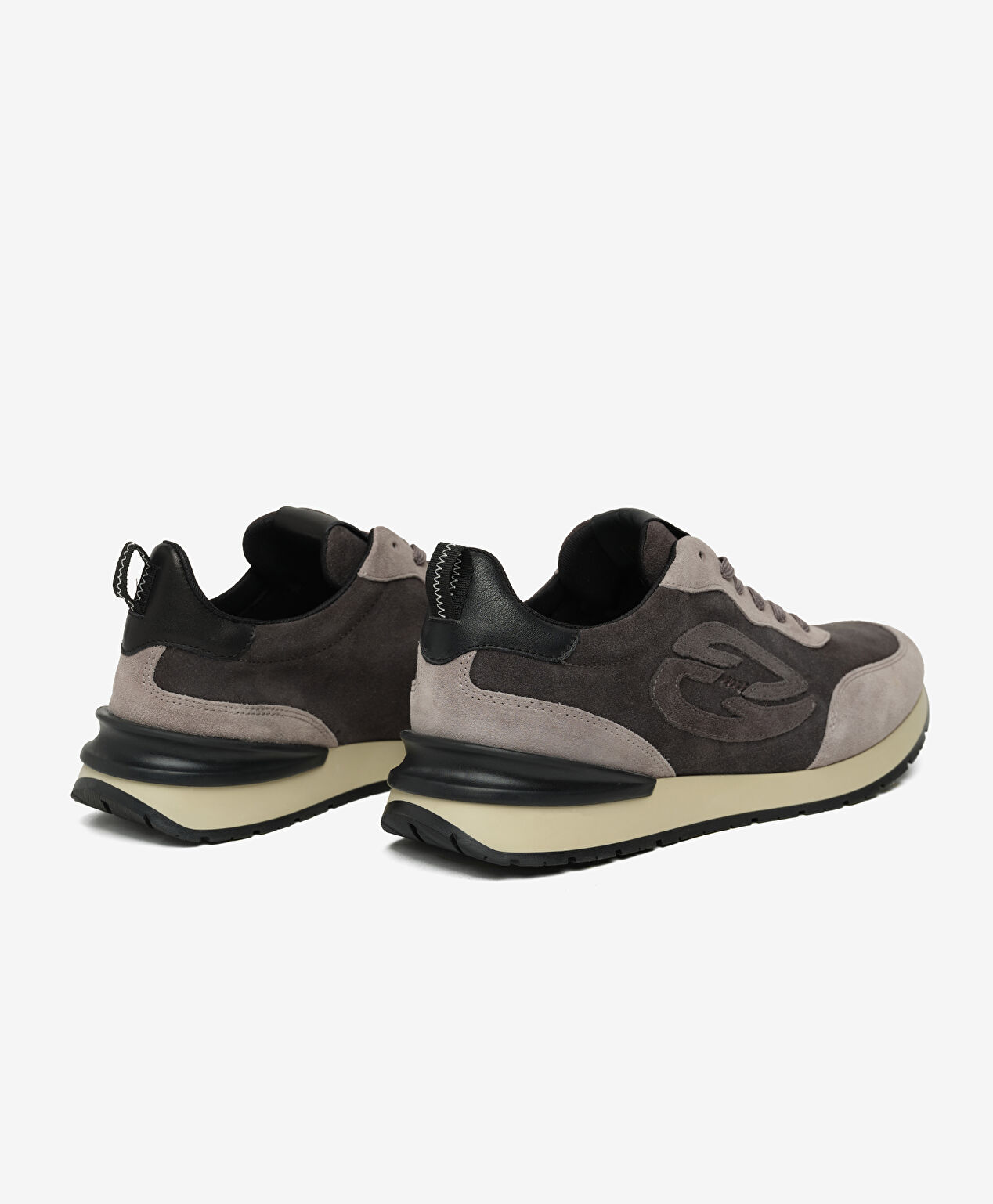 Erkek Gri Hakiki Deri Spor Ayakkabı - 4