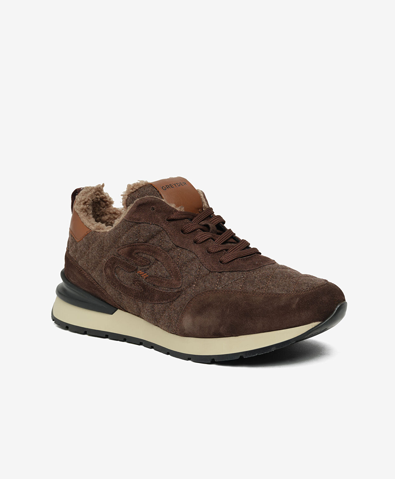 Erkek Kahverengi Hakiki Deri Spor Ayakkabı - 2