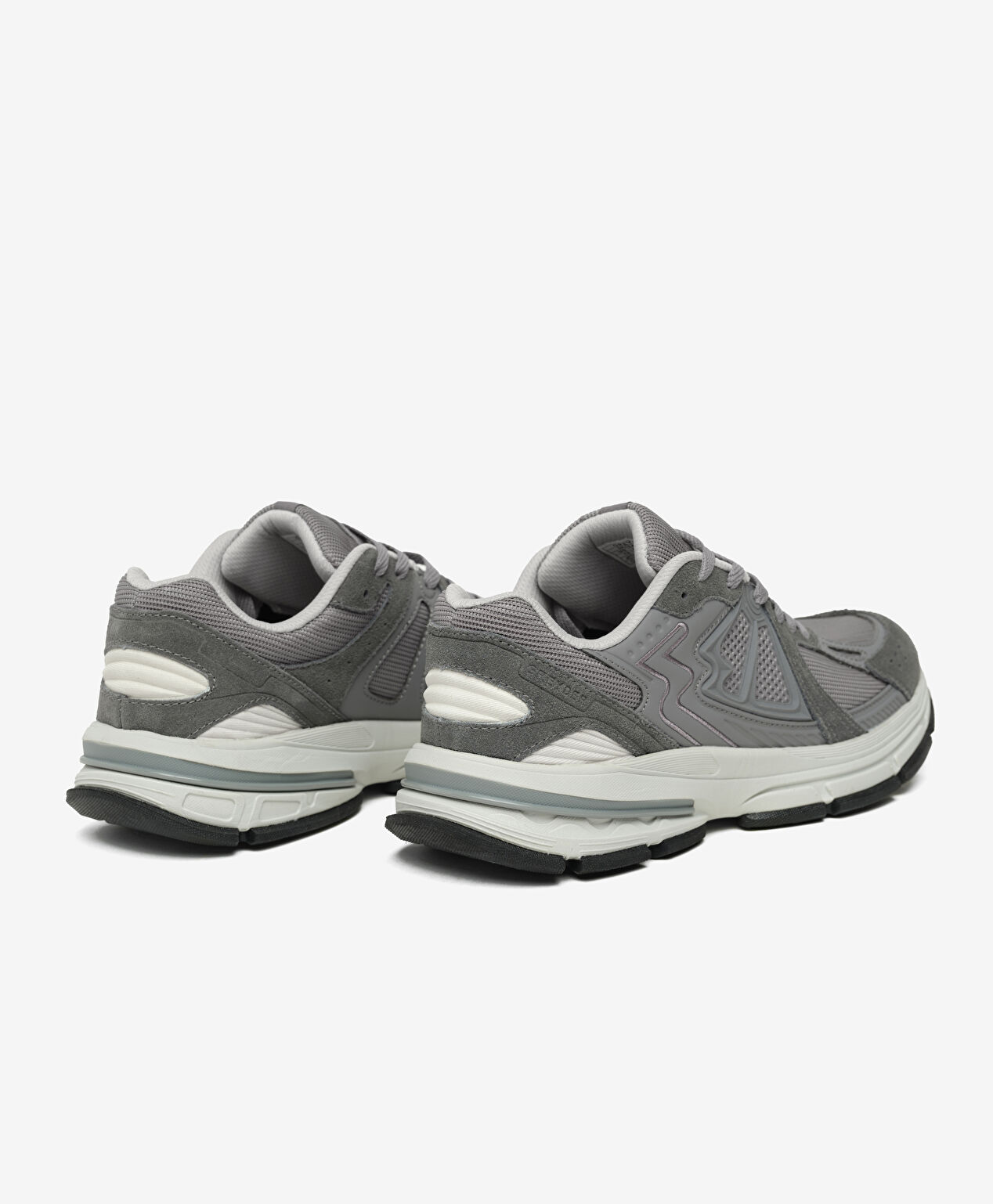 Erkek Gri Hakiki Deri Spor Ayakkabı - 4