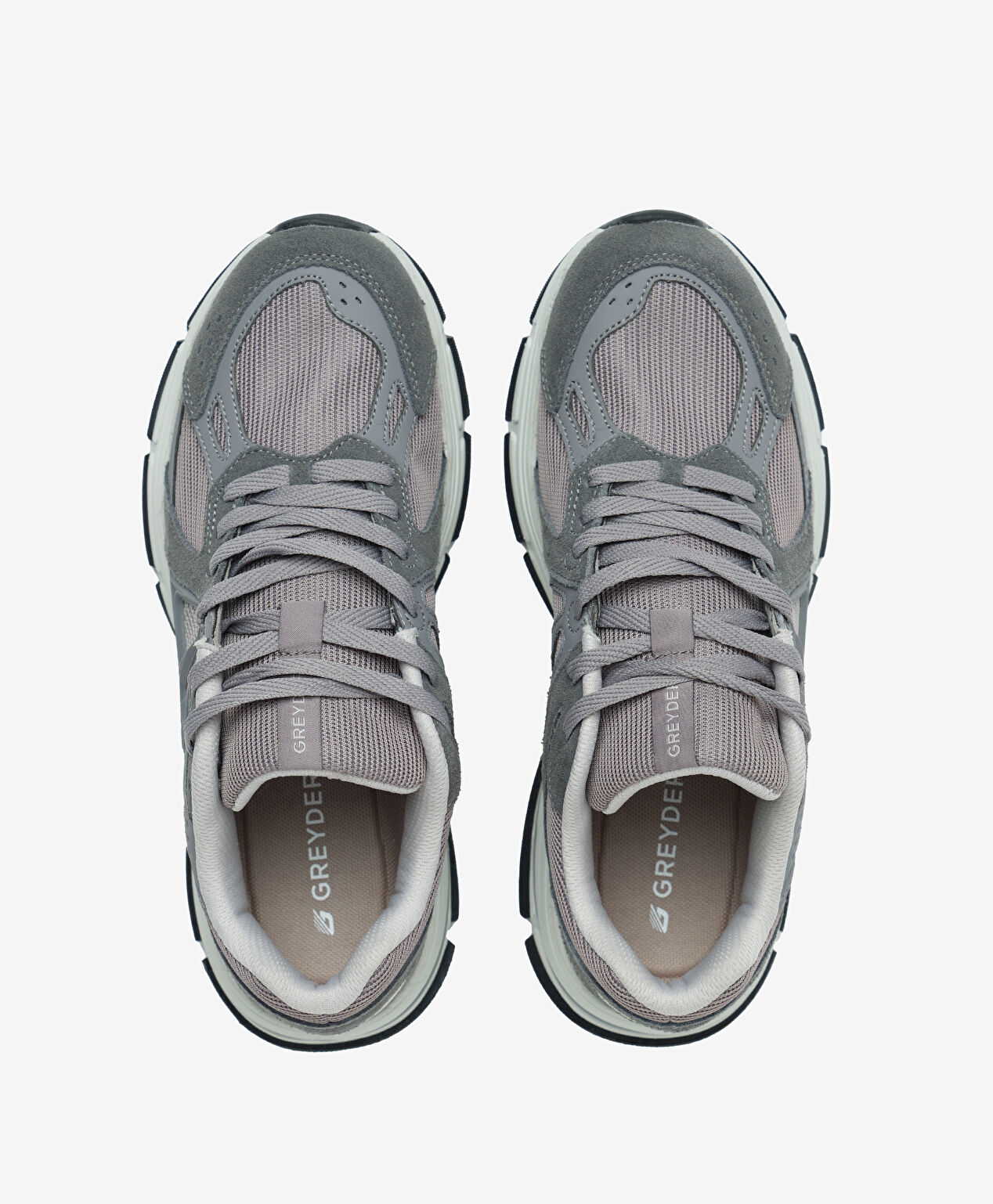 Erkek Gri Hakiki Deri Spor Ayakkabı - 5