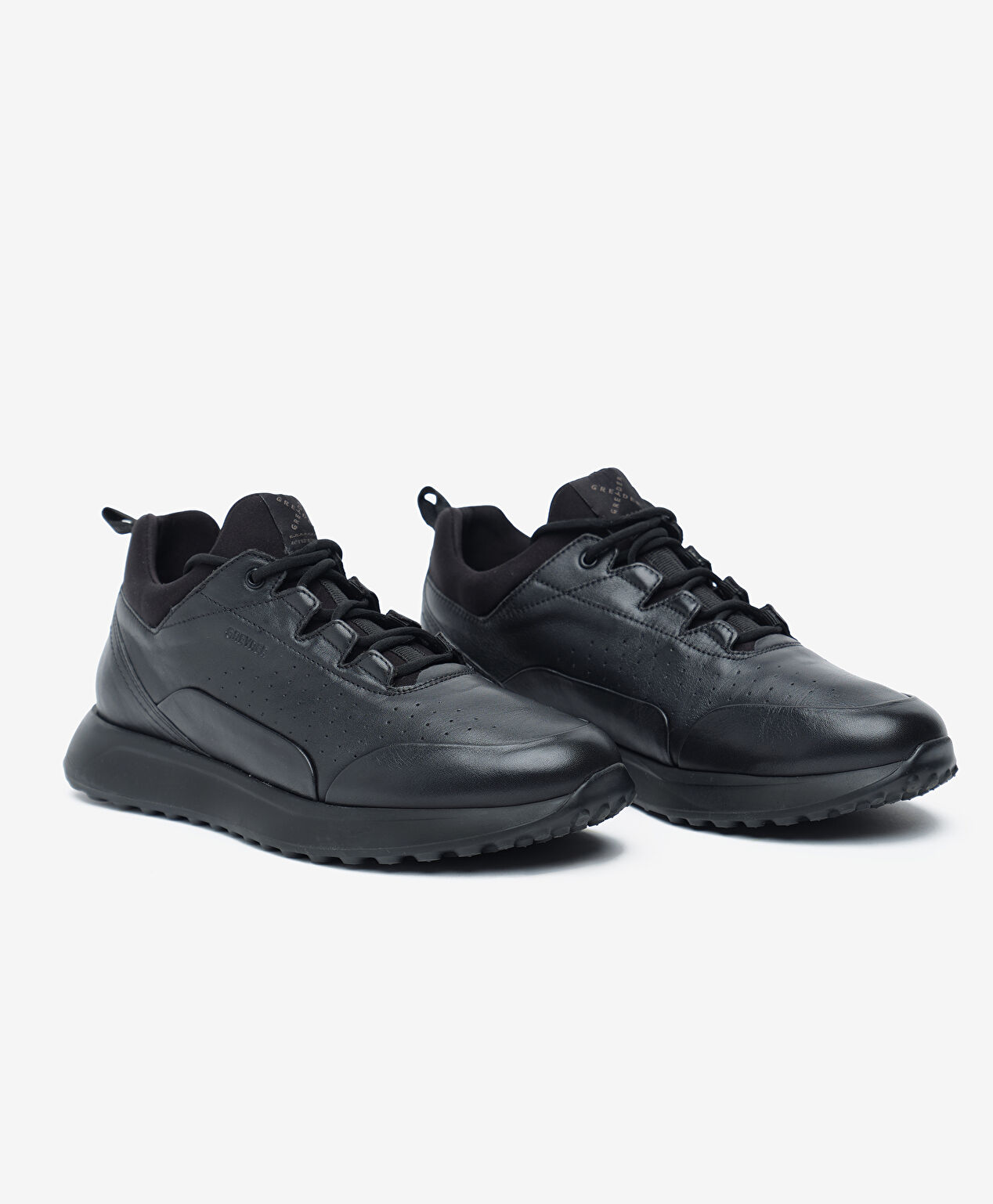 Erkek Siyah Hakiki Deri Ayakkabı - 3