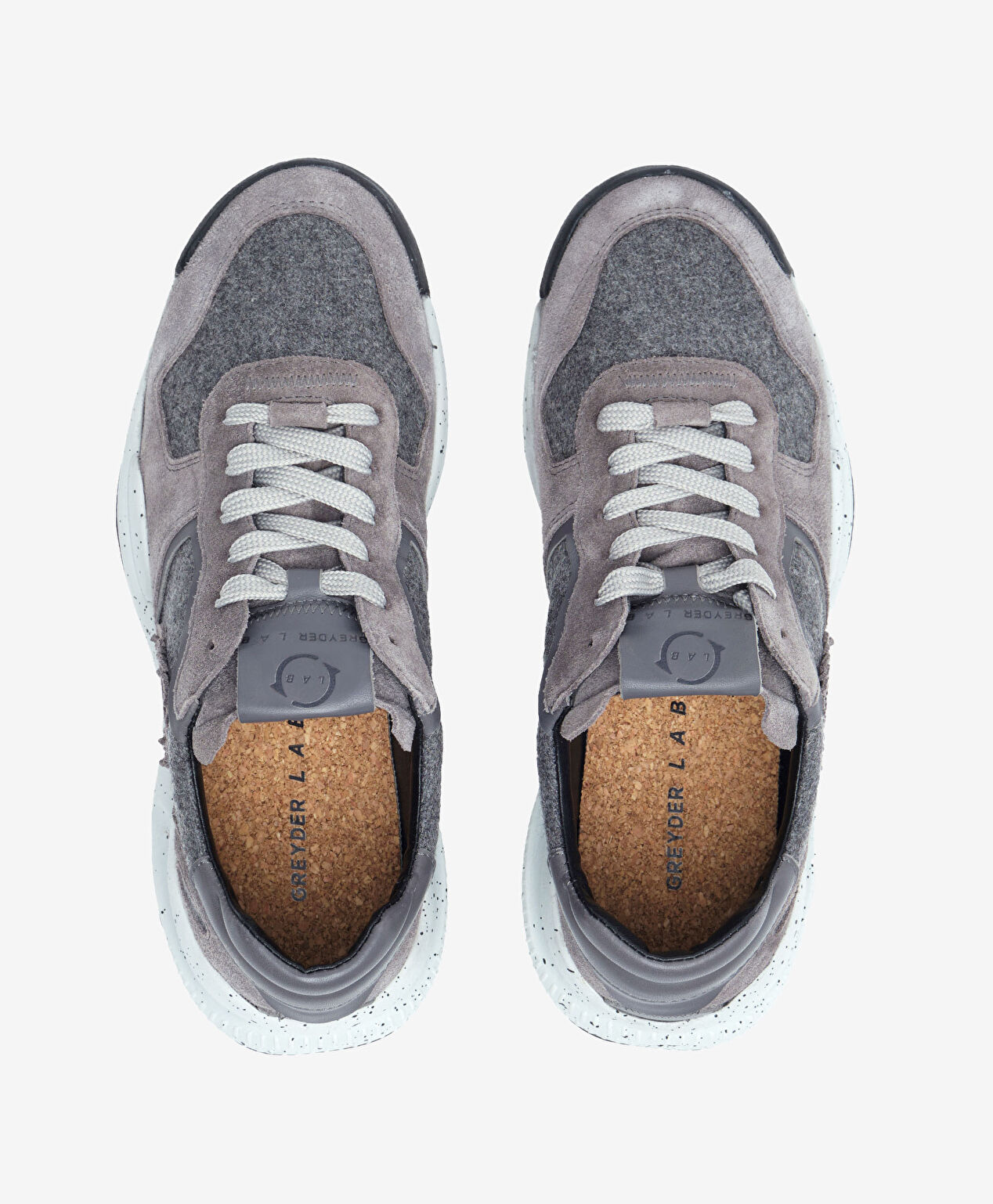 Greyder LAB Kadın Gri Hakiki Deri Spor Ayakkabı - 5