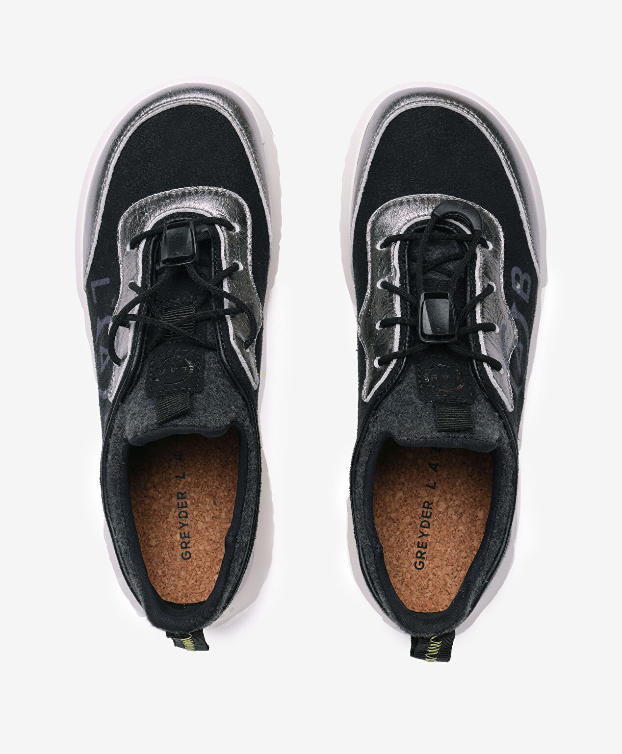 Greyder LAB Kadın Siyah Hakiki Deri Spor Ayakkabı - 5