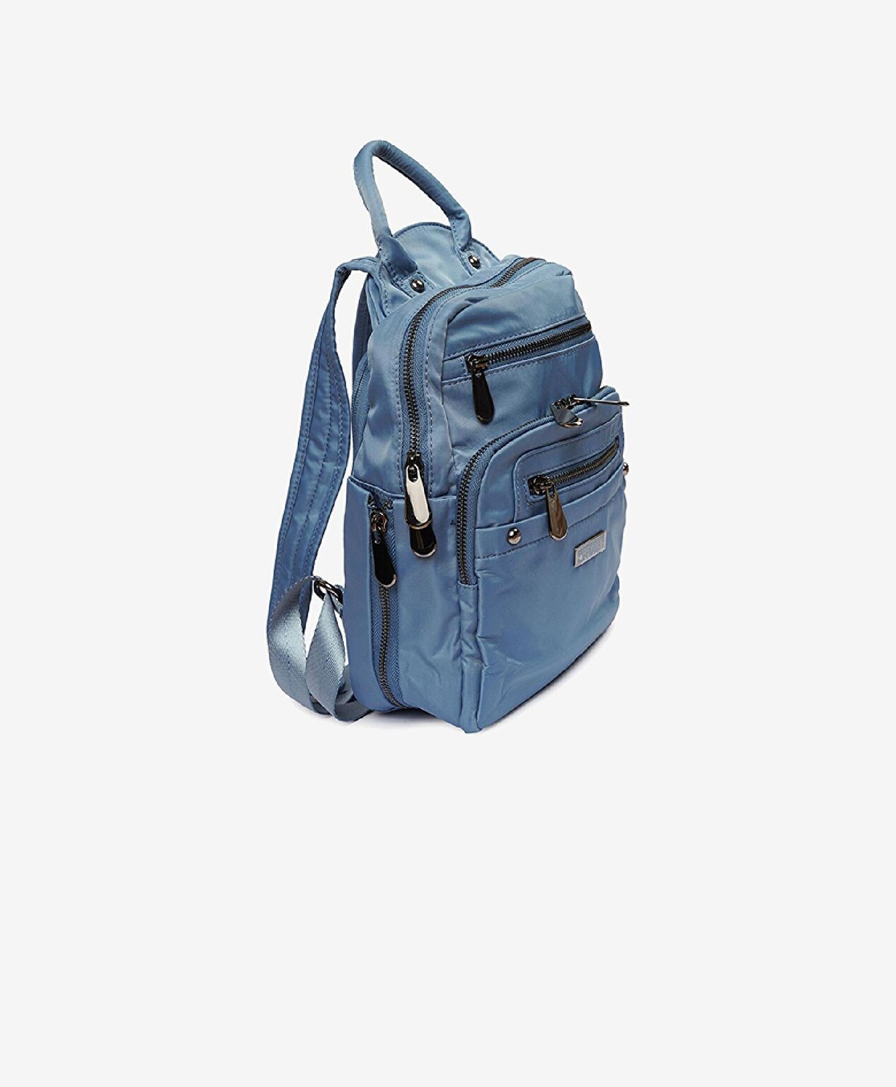 Kadın Kot Mavi Sırt Çantası - 3