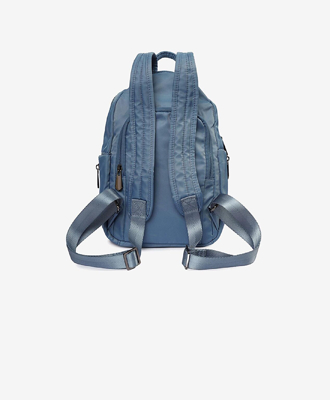 Kadın Kot Mavi Sırt Çantası - 4