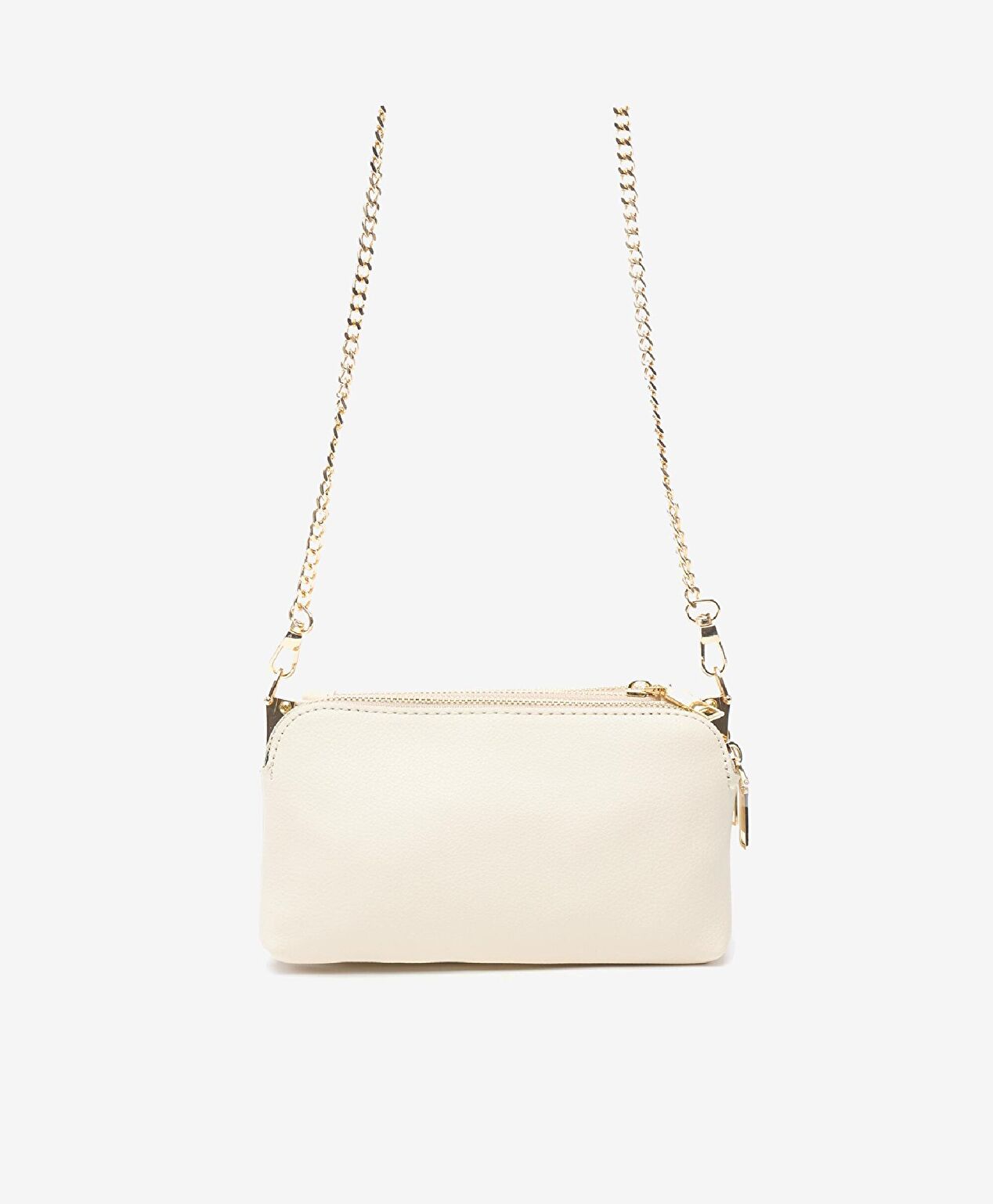 Kadın Ekru Çapraz Çanta - 5