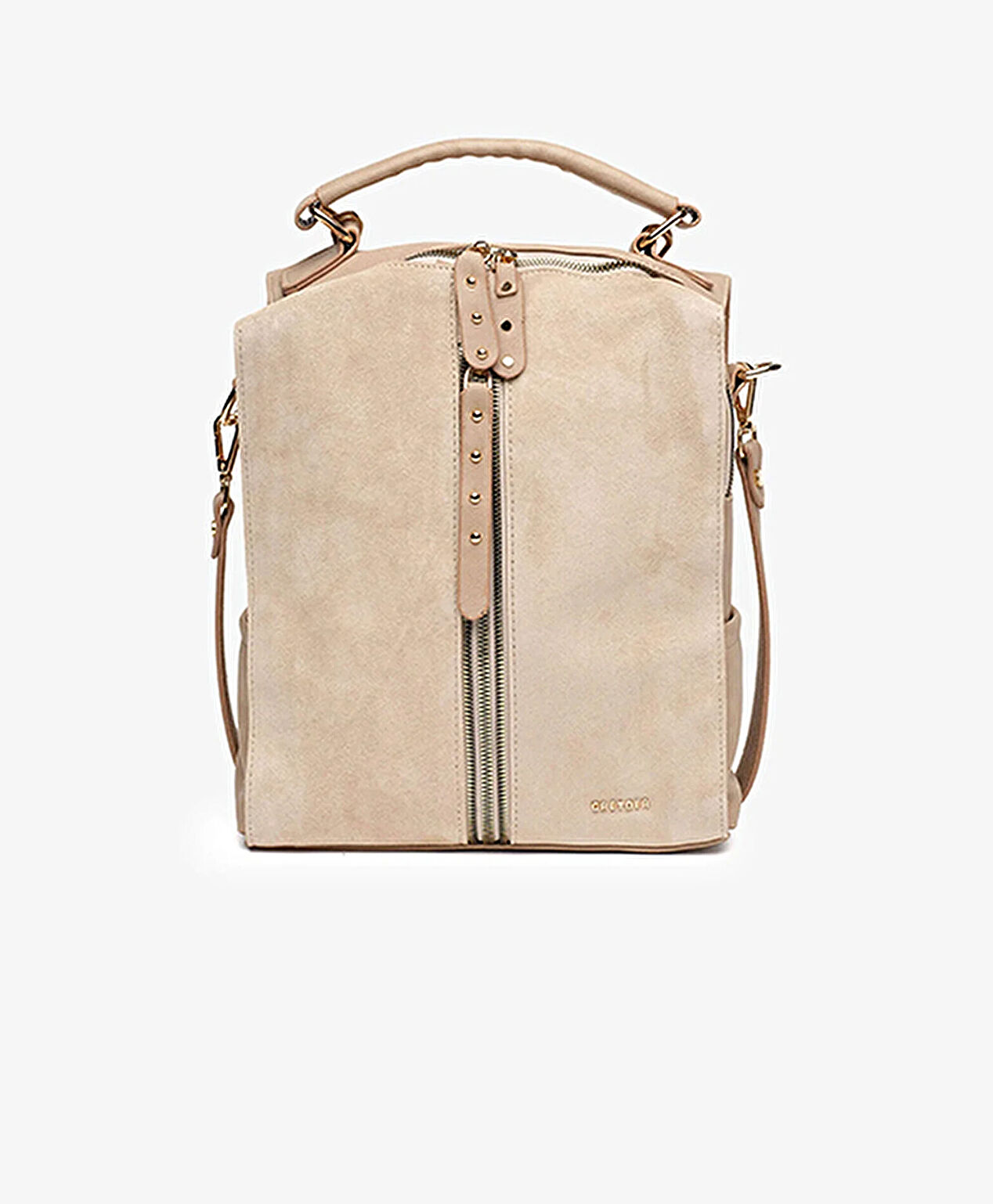 Kadın Bej Sırt Çantası - 1