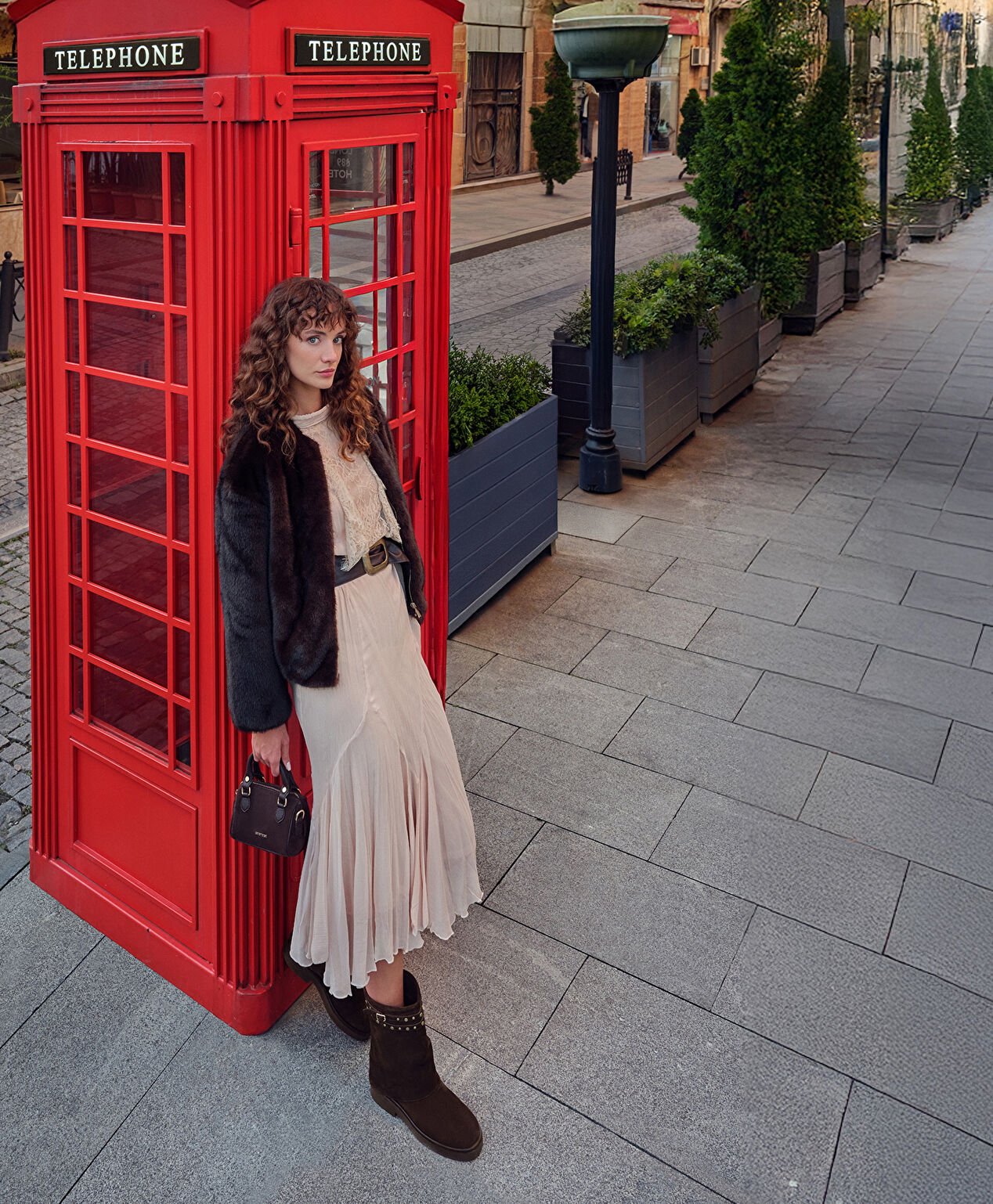 Kadın Kahverengi Hakiki Deri Çapraz Çanta - 5