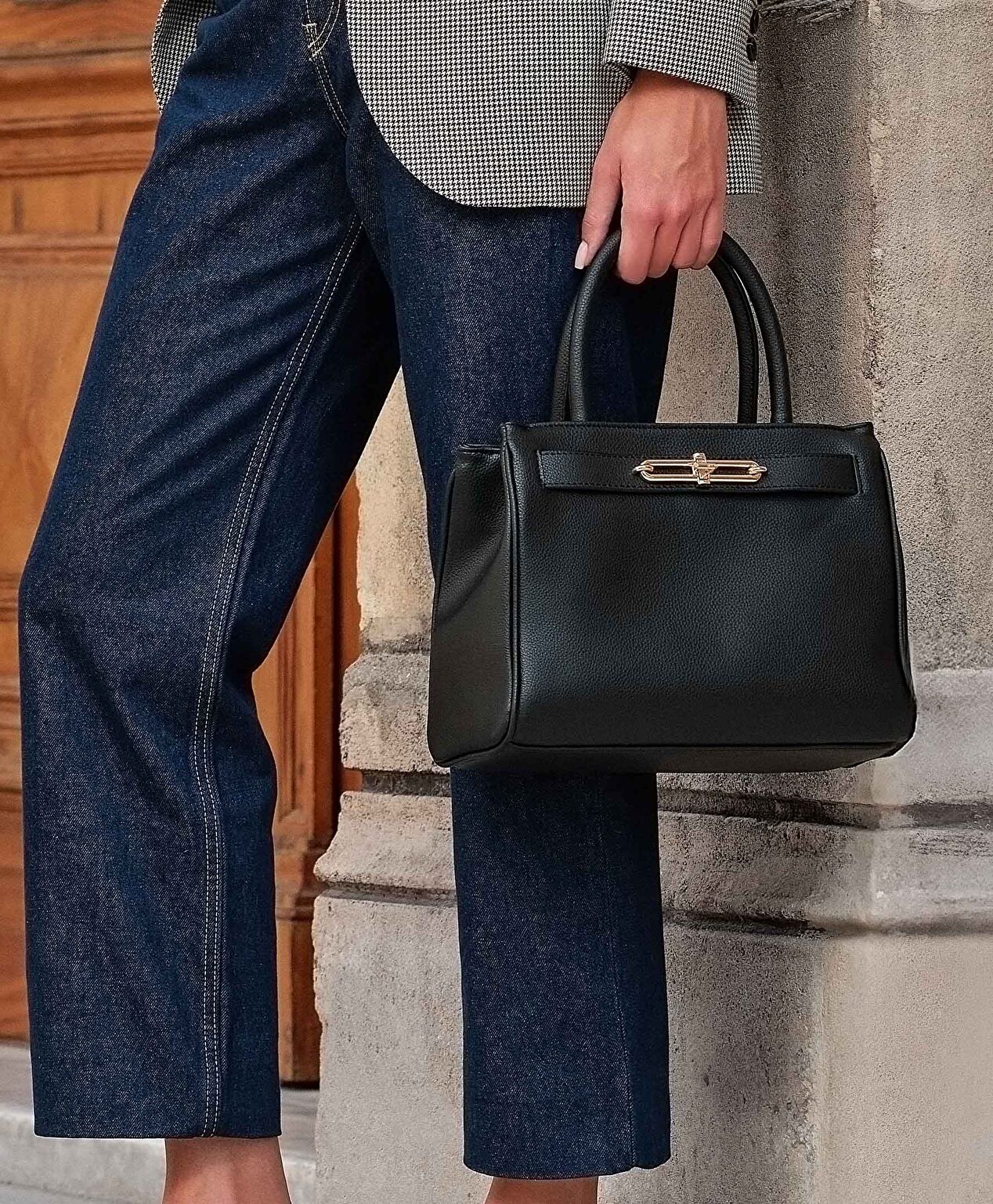 Kadın Siyah Kol Çantası - 5